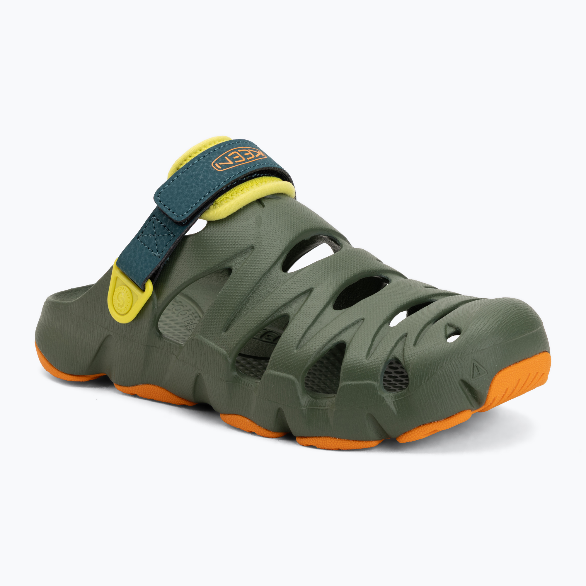 Sandały dziecięce KEEN Hyperflt green/orange peel