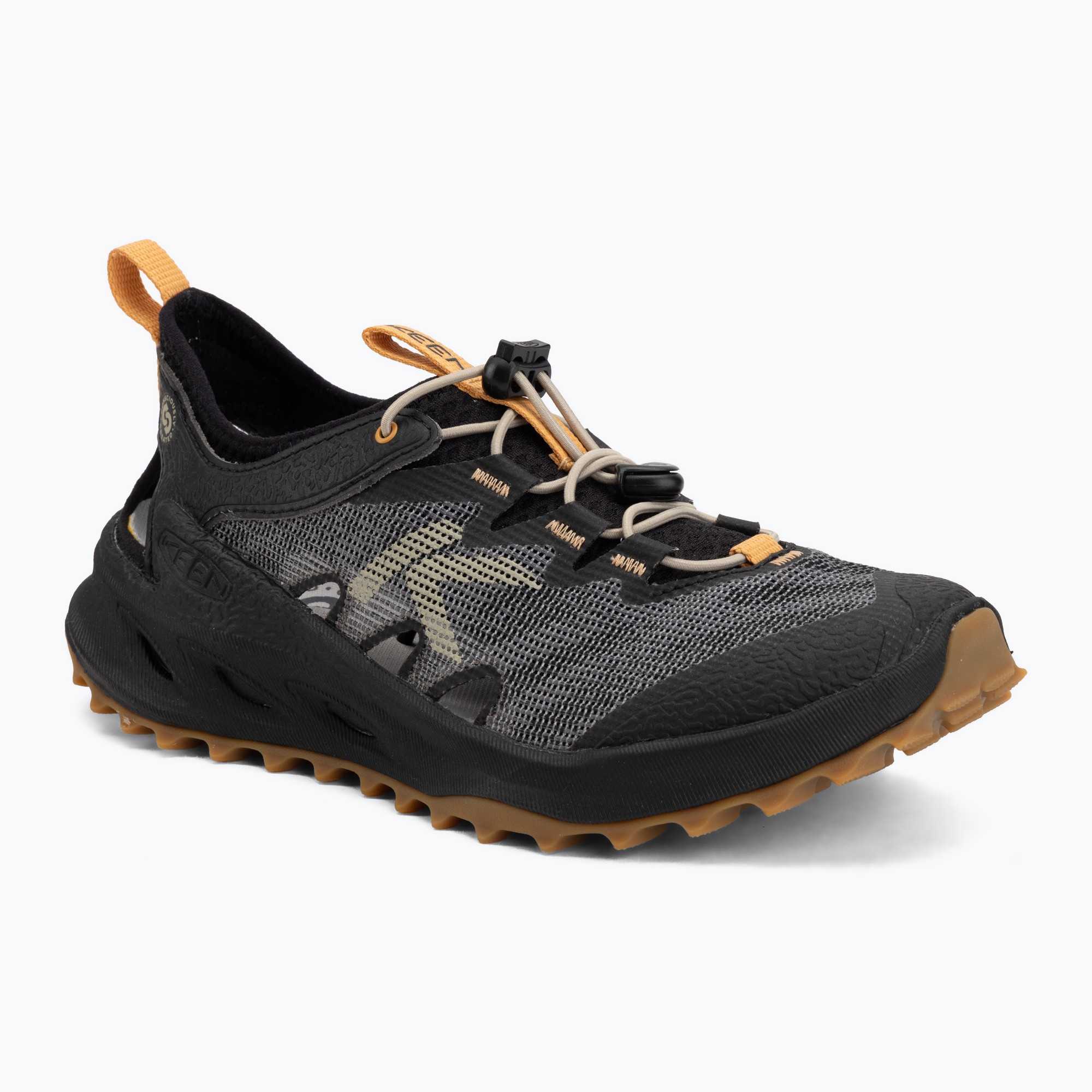 Sandały damskie KEEN Zionic Adv black/oak buff 