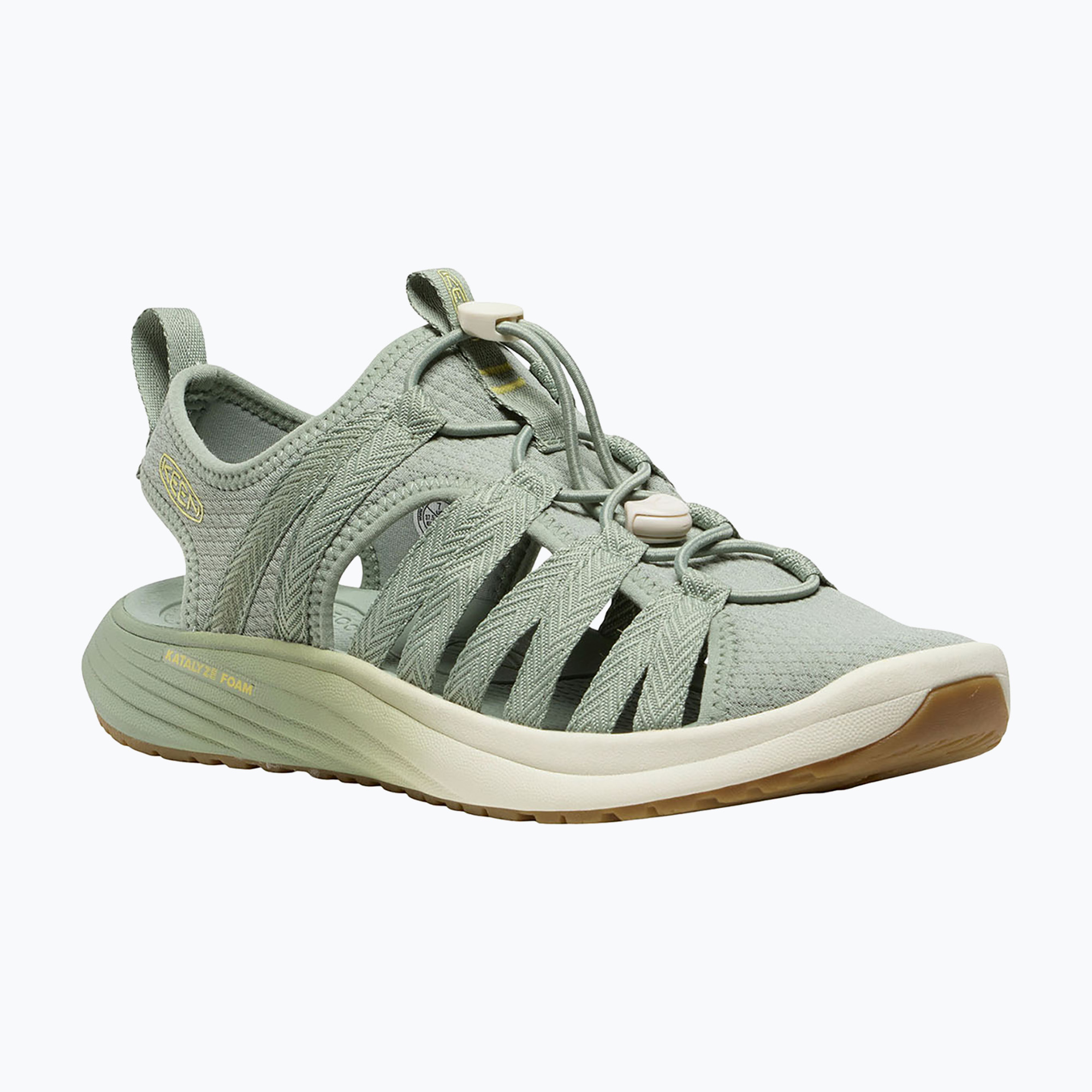 Дамски сандали KEEN Whisper Lite lily pad/cream gold