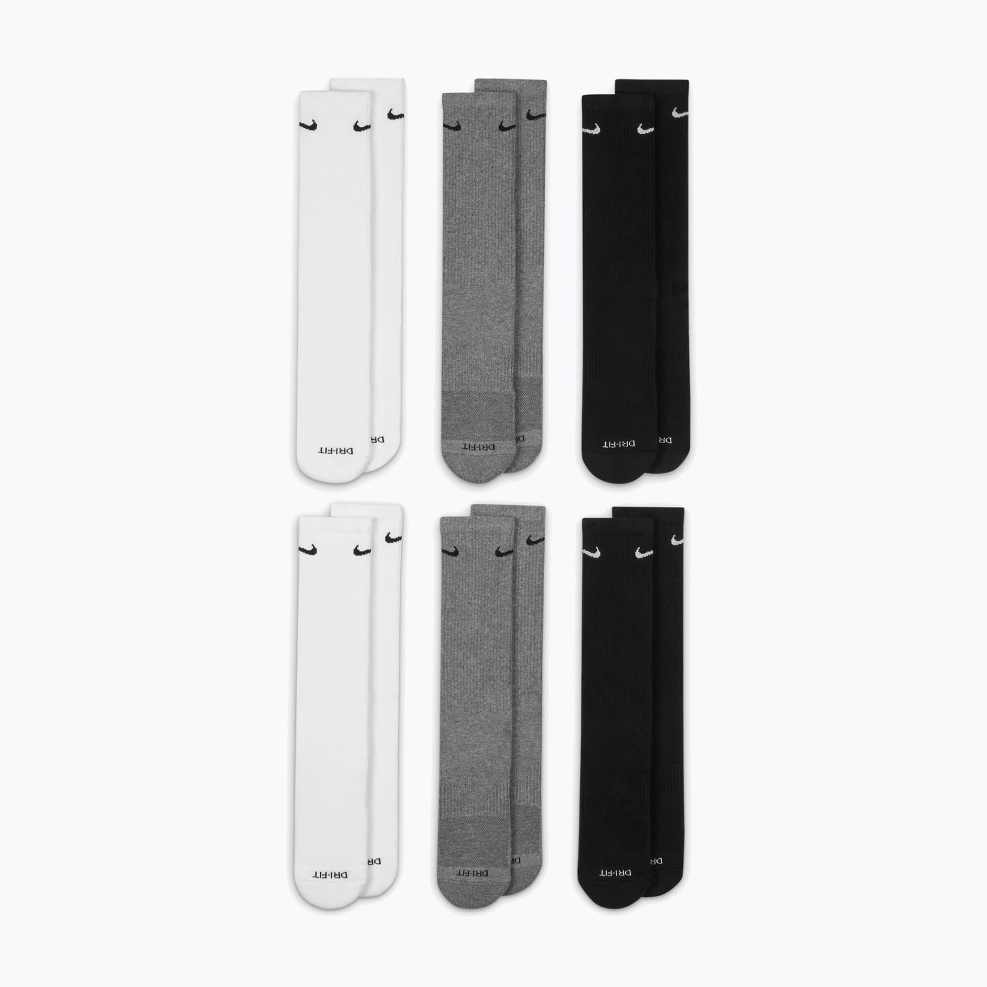 Șosete pentru bărbați Nike Everyday Plus Cushioned Crew 6 pairs multi-color/965