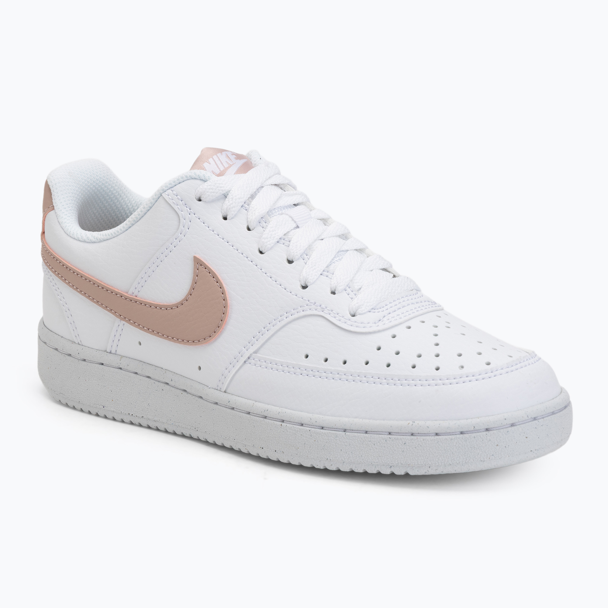 Buty damskie Nike Court Vision Low Next Nature white/pink oxford 