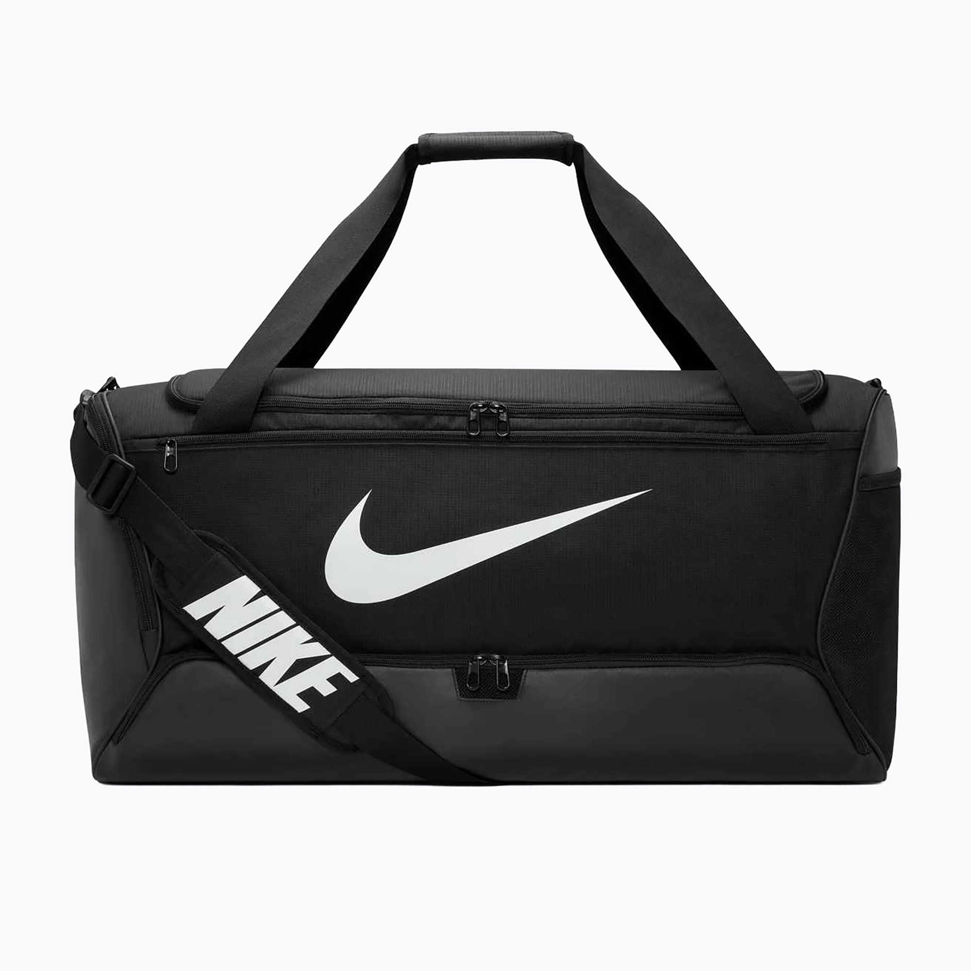 Tréningová taška Nike Brasilia 9.5 black/black/white (Brasilia 9.5 DO9193-010)
