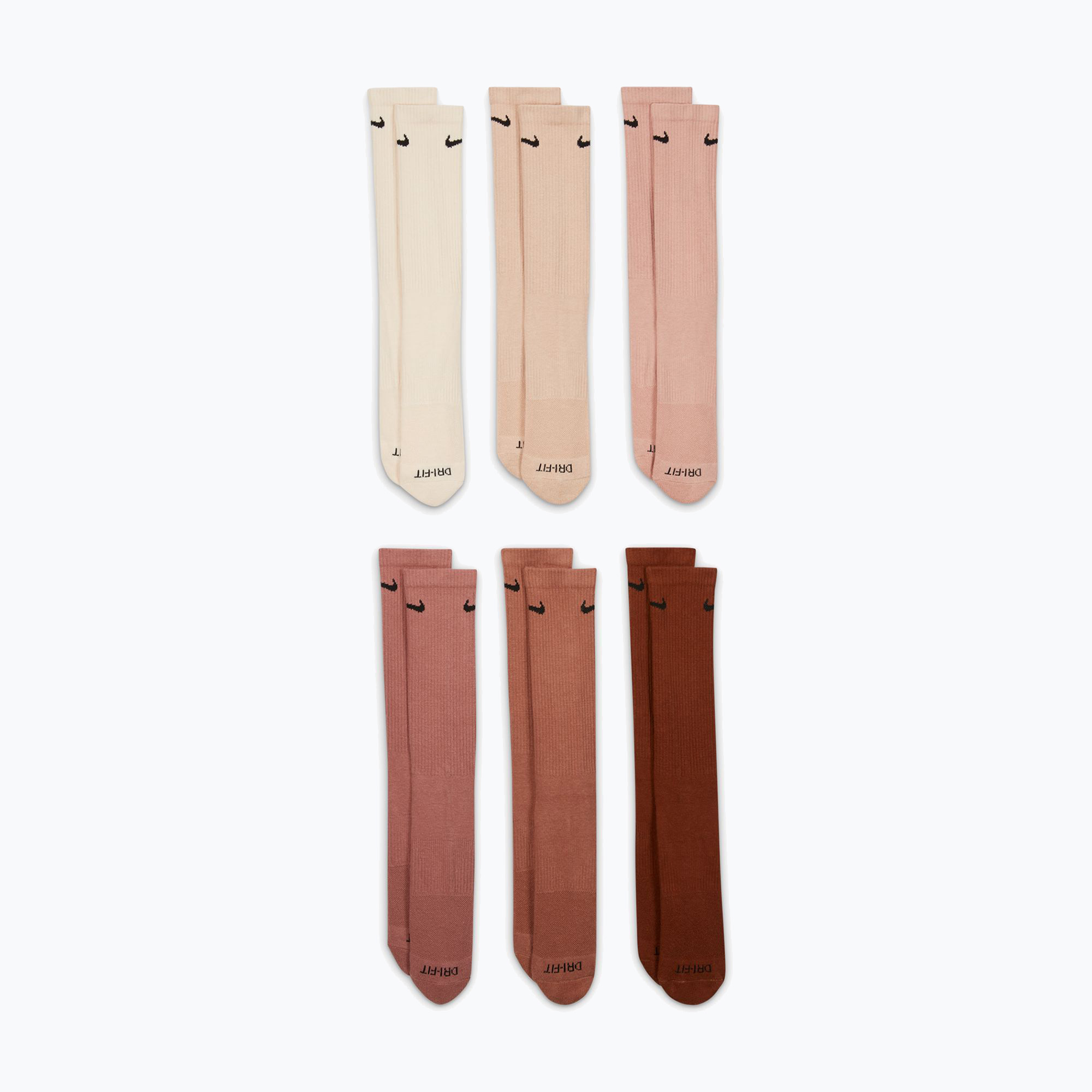 Férfi zokni Nike Everyday Plus Cushioned Crew 6 pairs multi-color/904 (Everyday Plus Cushioned Crew SX6897-904)