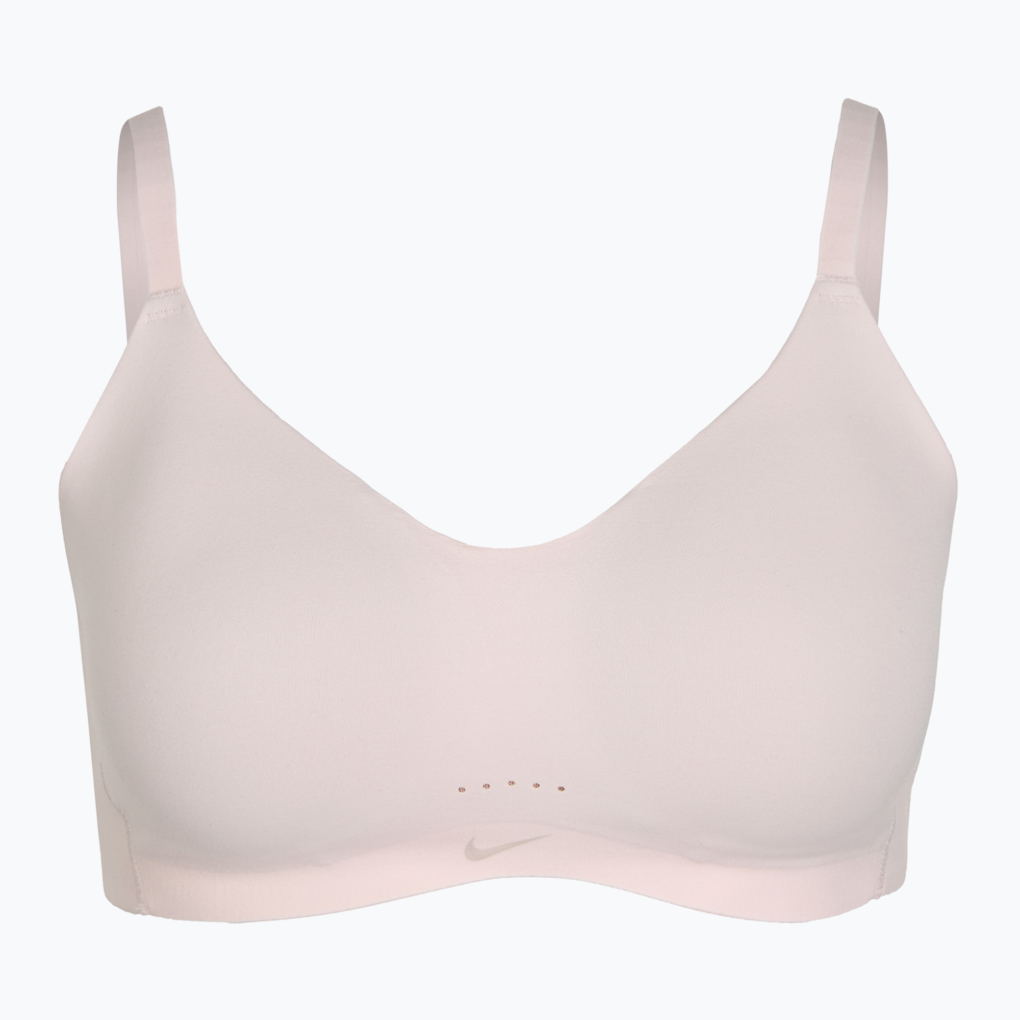 Biustonosz treningowy Nike Alate Minimalist Light-Support light soft pink/stone mauve/pink oxford