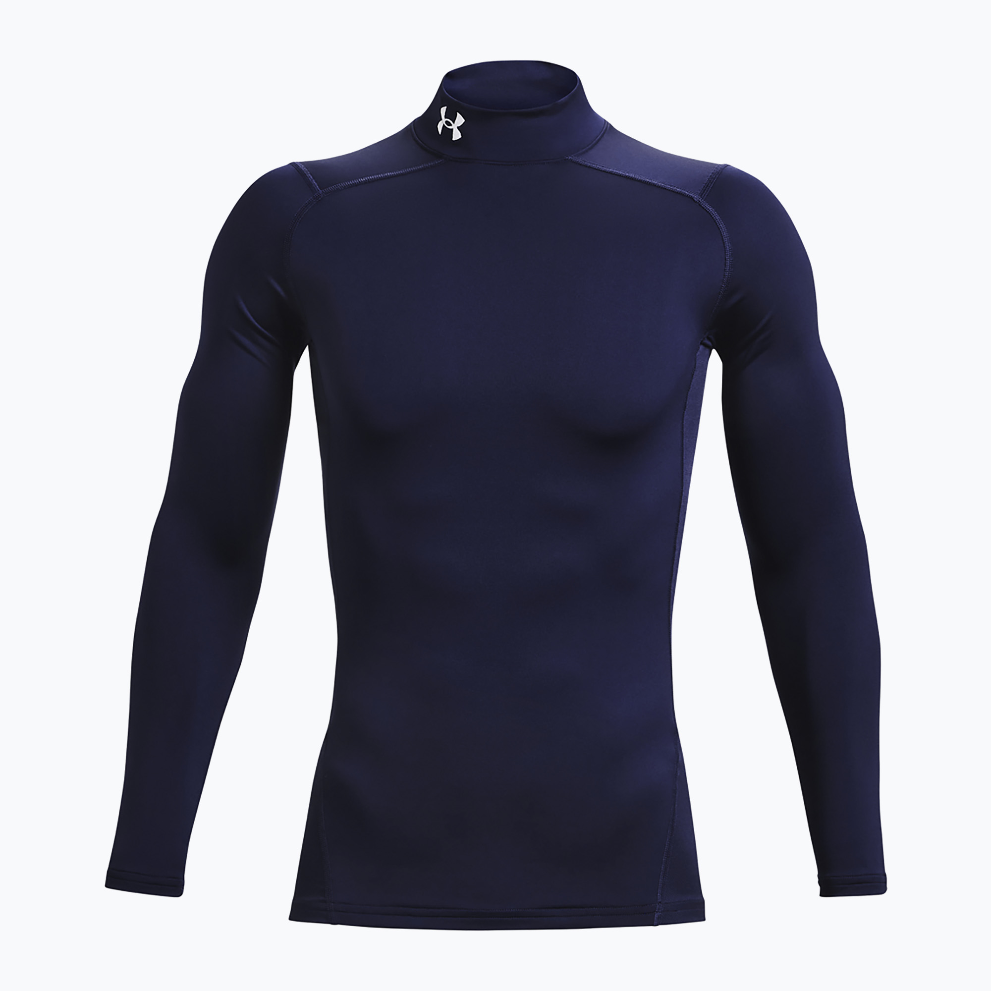 Longsleeve treningowy męski Under Armour Comp Mock UA Armour midnight navy/white 