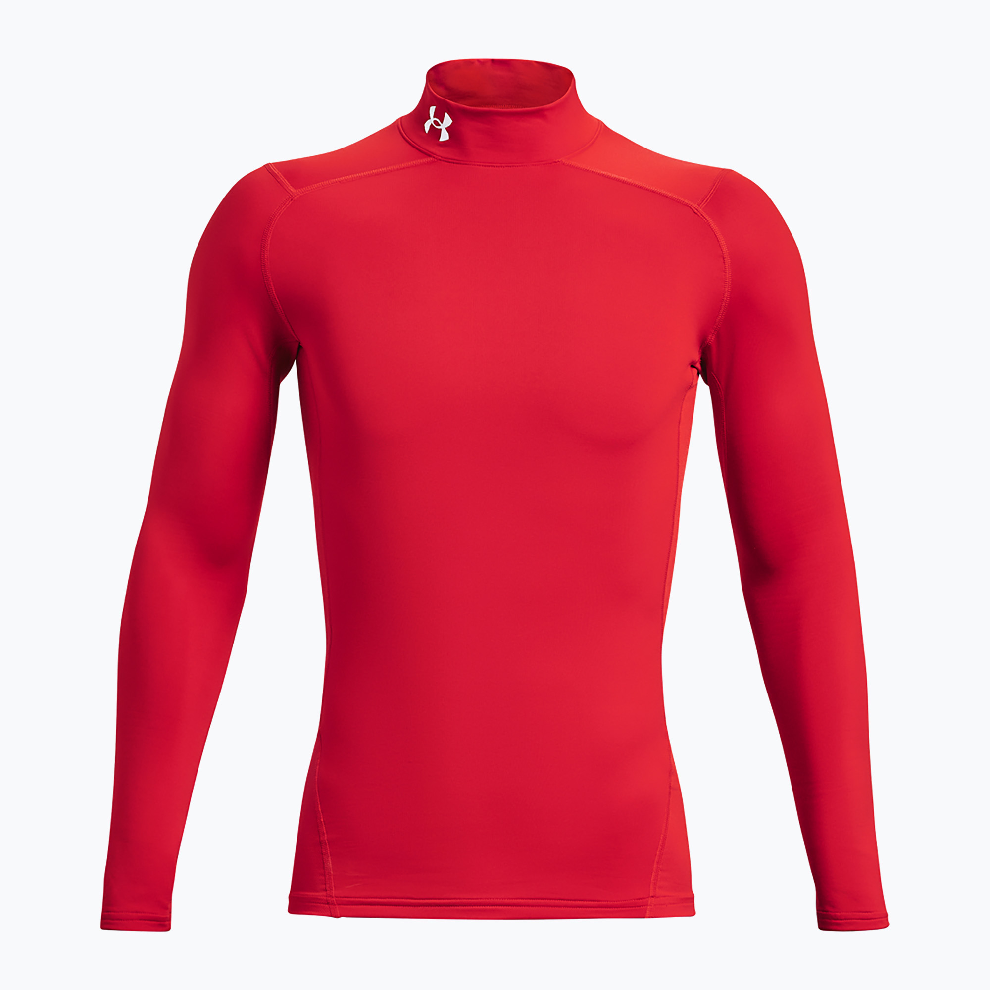 Longsleeve treningowy męski Under Armour Comp Mock UA Armour red/white 