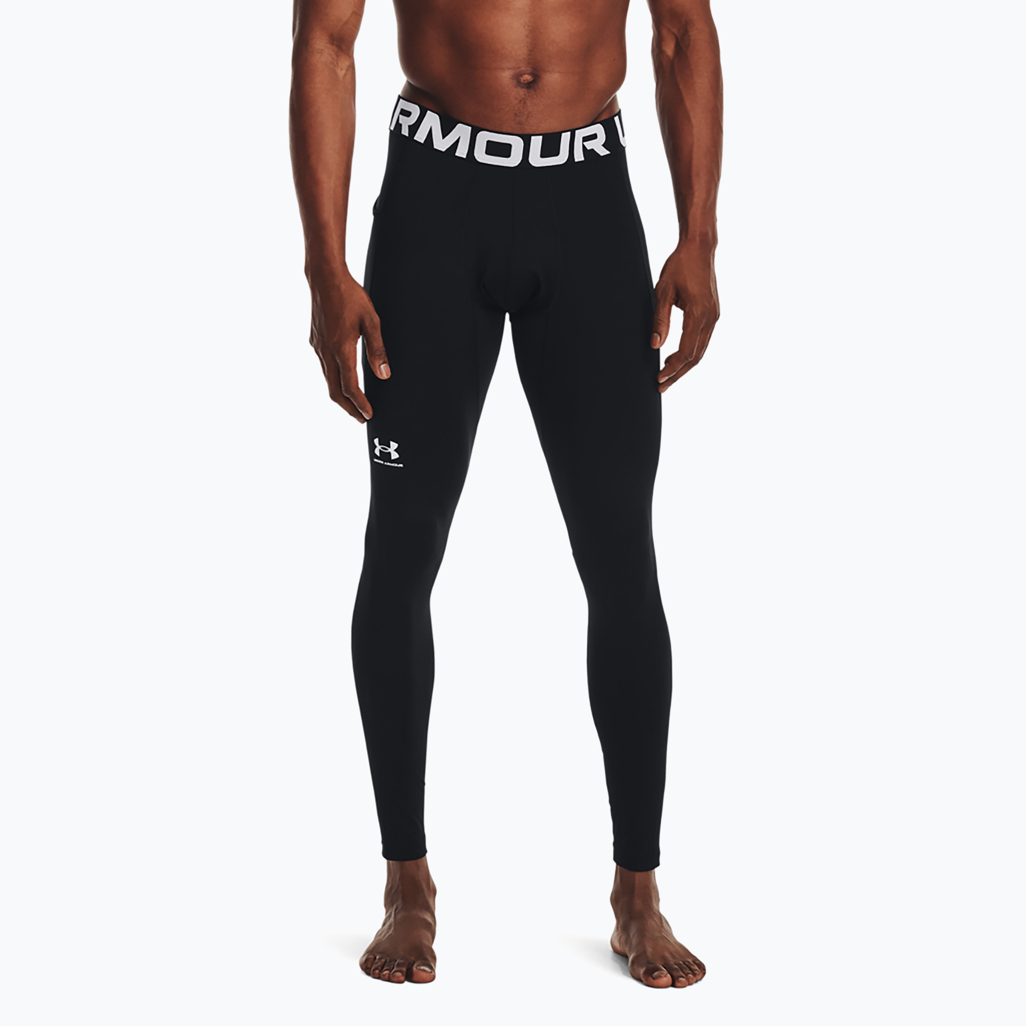 Legginsy męskie Under Armour UA Cg Armour Novelty Compression black/white 