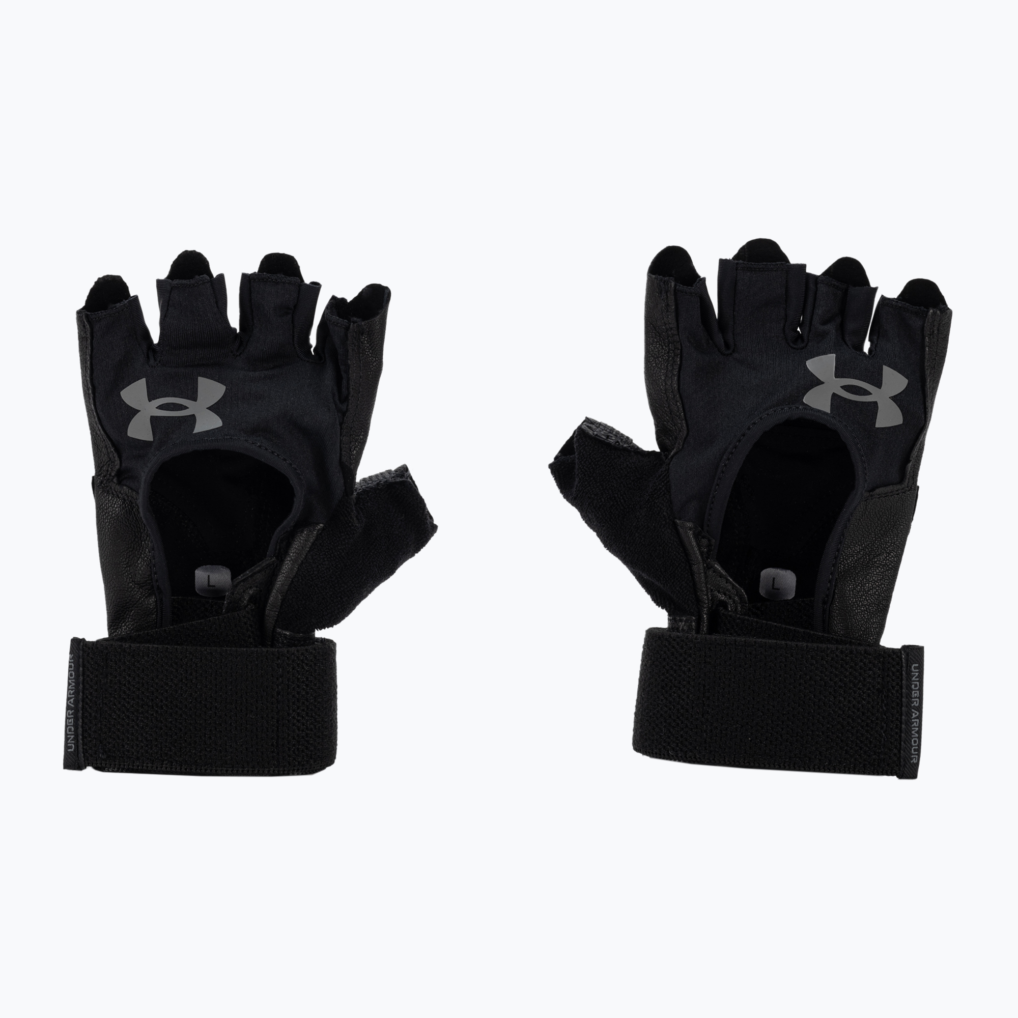 Rękawiczki treningowe męskie Under Armour M'S Weightlifting black/black/pitch gray 