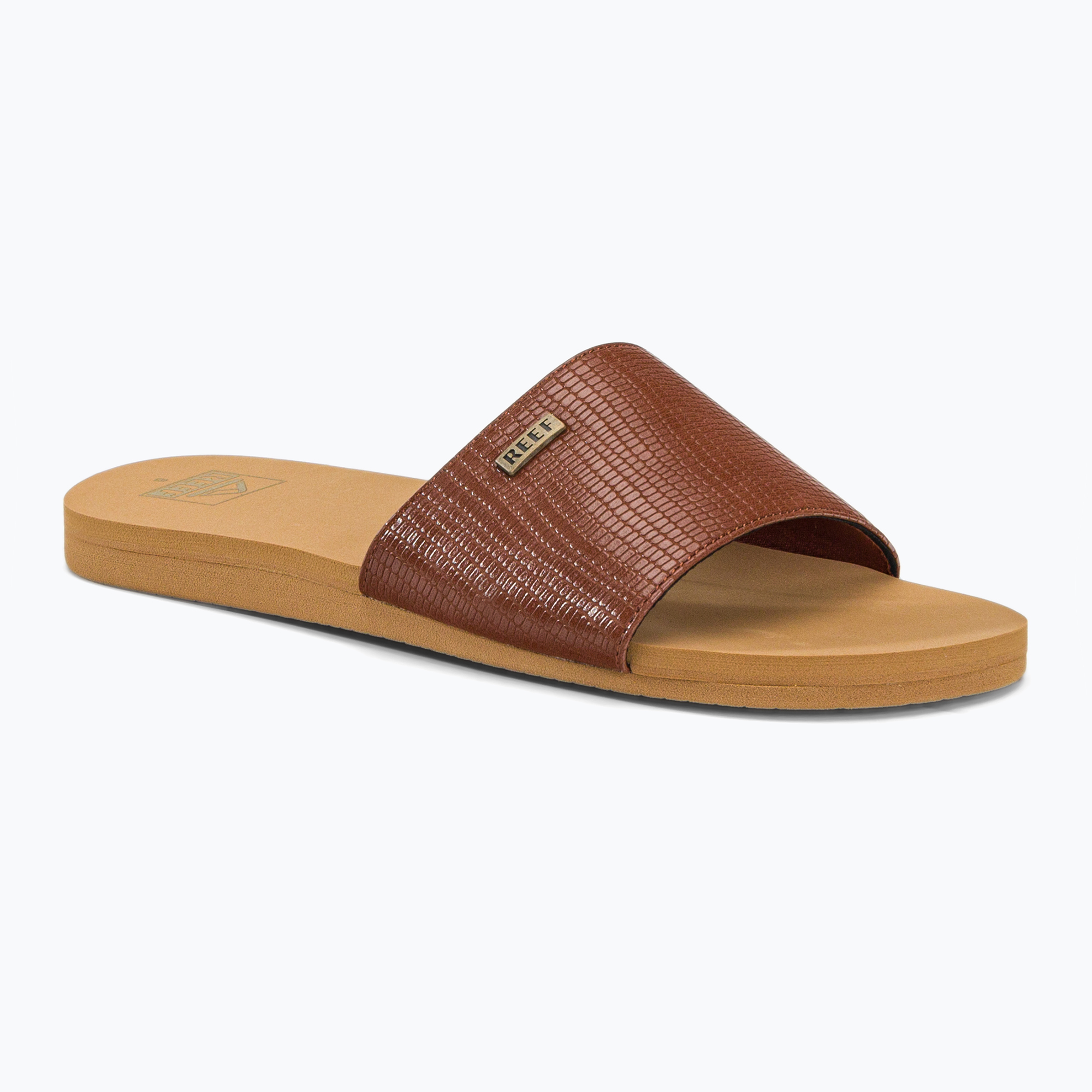 Klapki damskie REEF Bliss Nights Slide brunette 