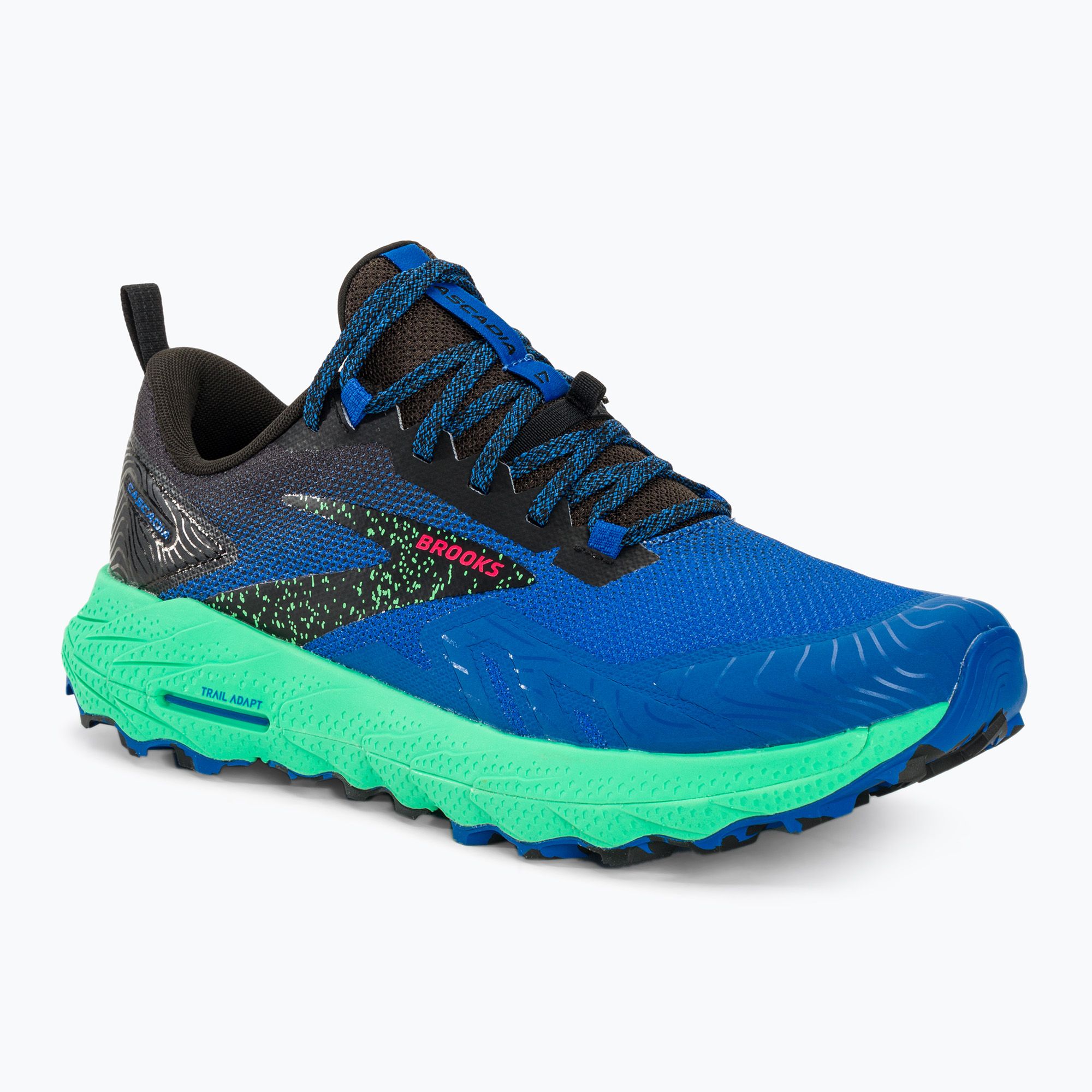 Buty do biegania męskie Brooks Cascadia 17 victoria blue/black/spring bud 