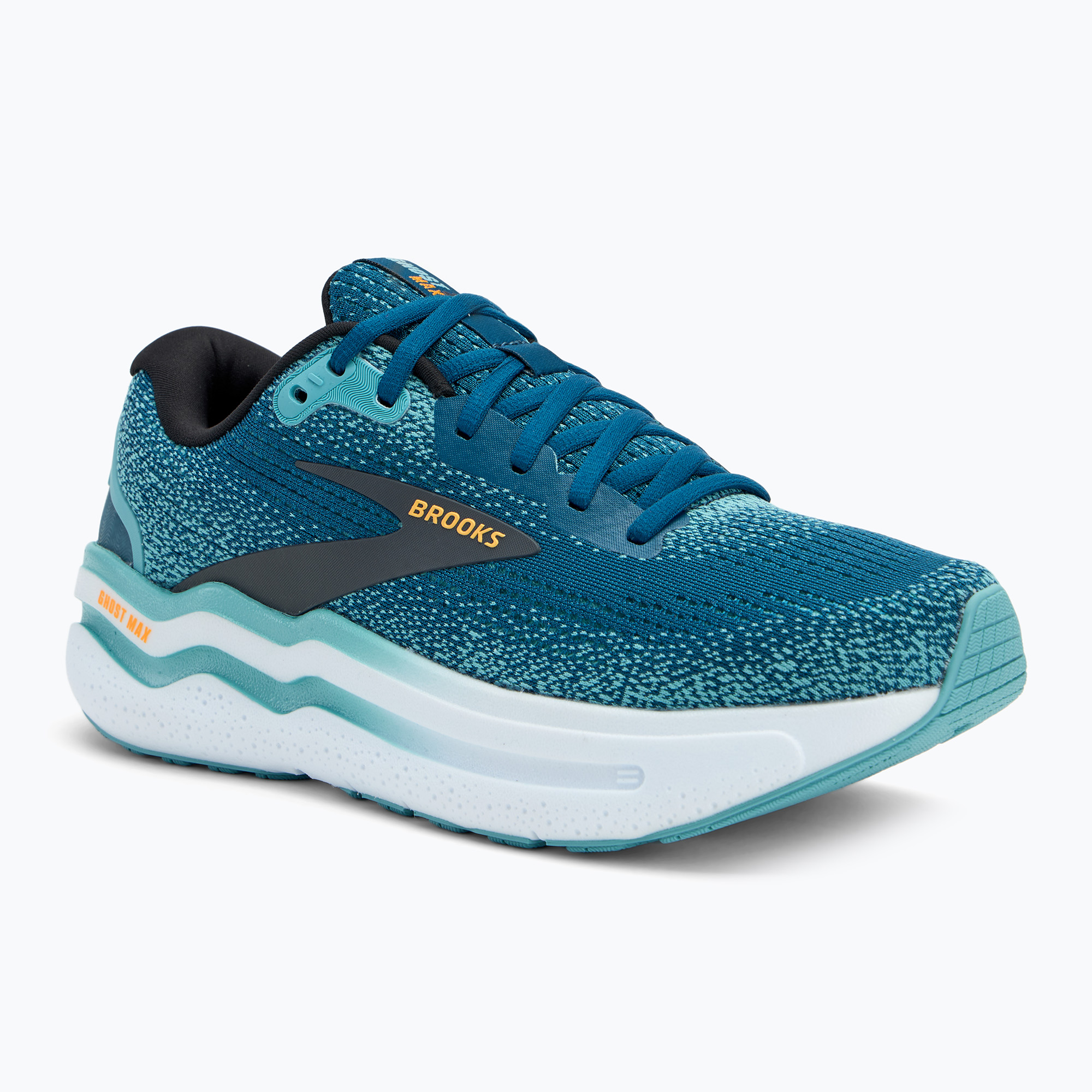 Buty do biegania męskie Brooks Ghost Max 2 moroccan blue/aqua/orange pop 
