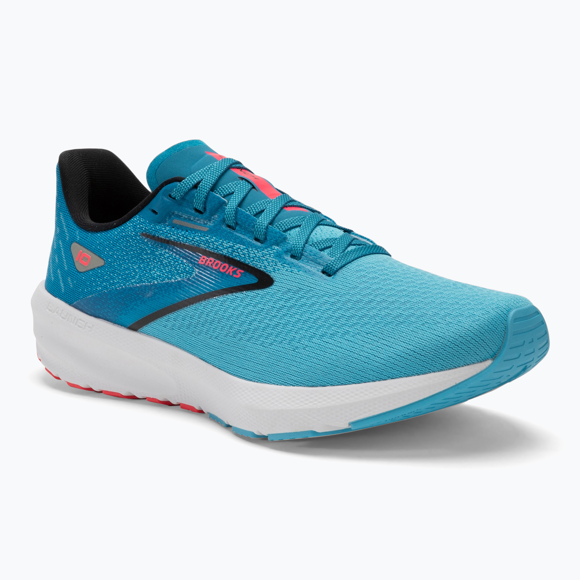 Buty do biegania męskie Brooks Launch 10 crystal seas/blue jay/black 