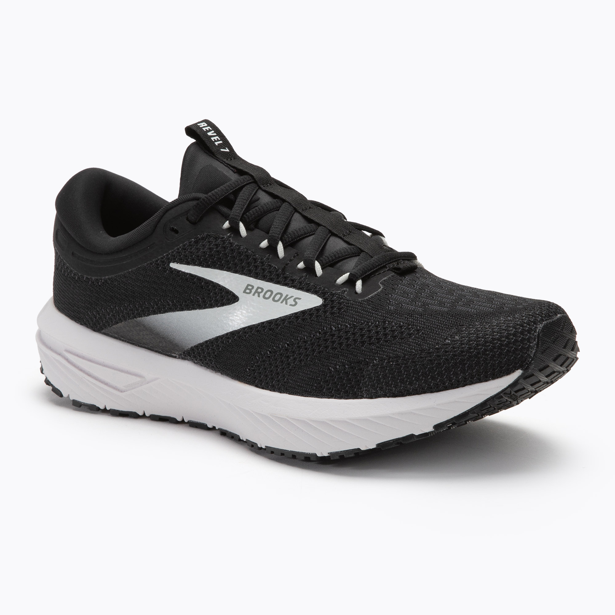 Buty do biegania męskie Brooks Revel 7 black/white 