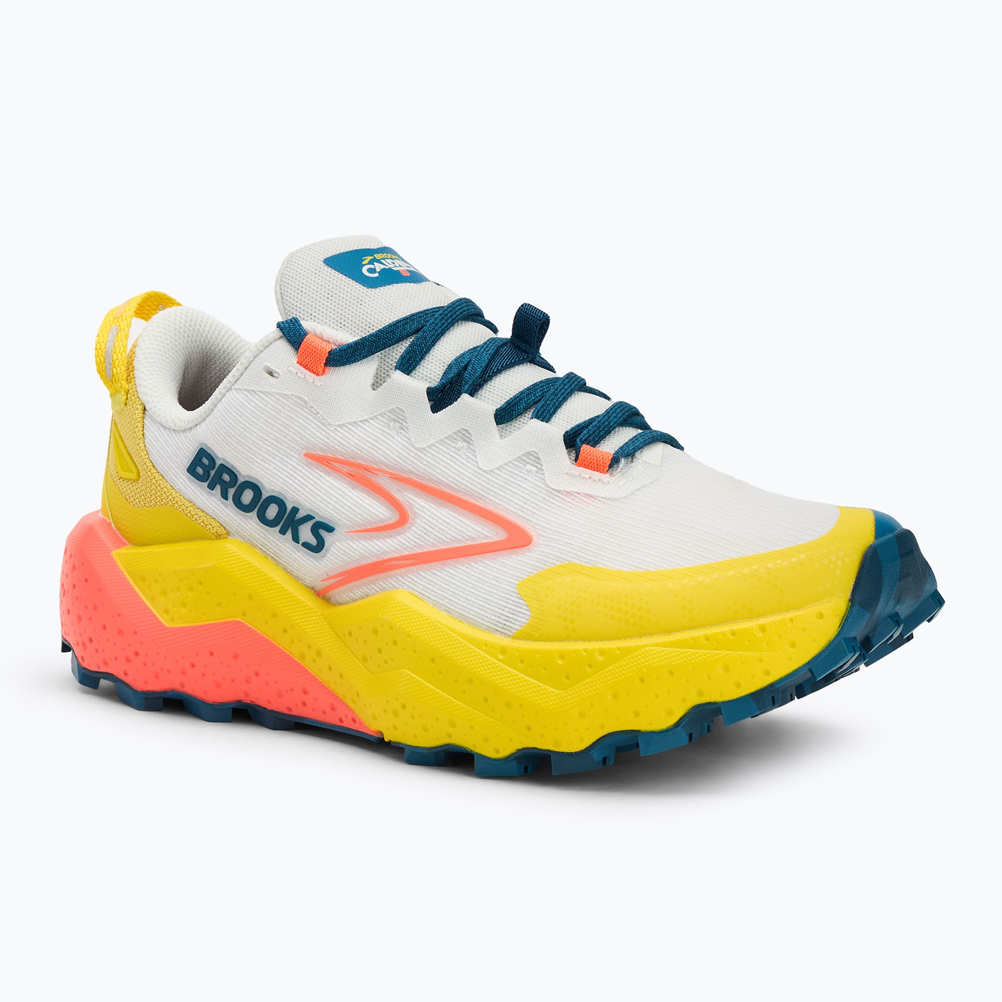 Buty do biegania damskie Brooks Caldera 8 bit of blue/quince/flame 