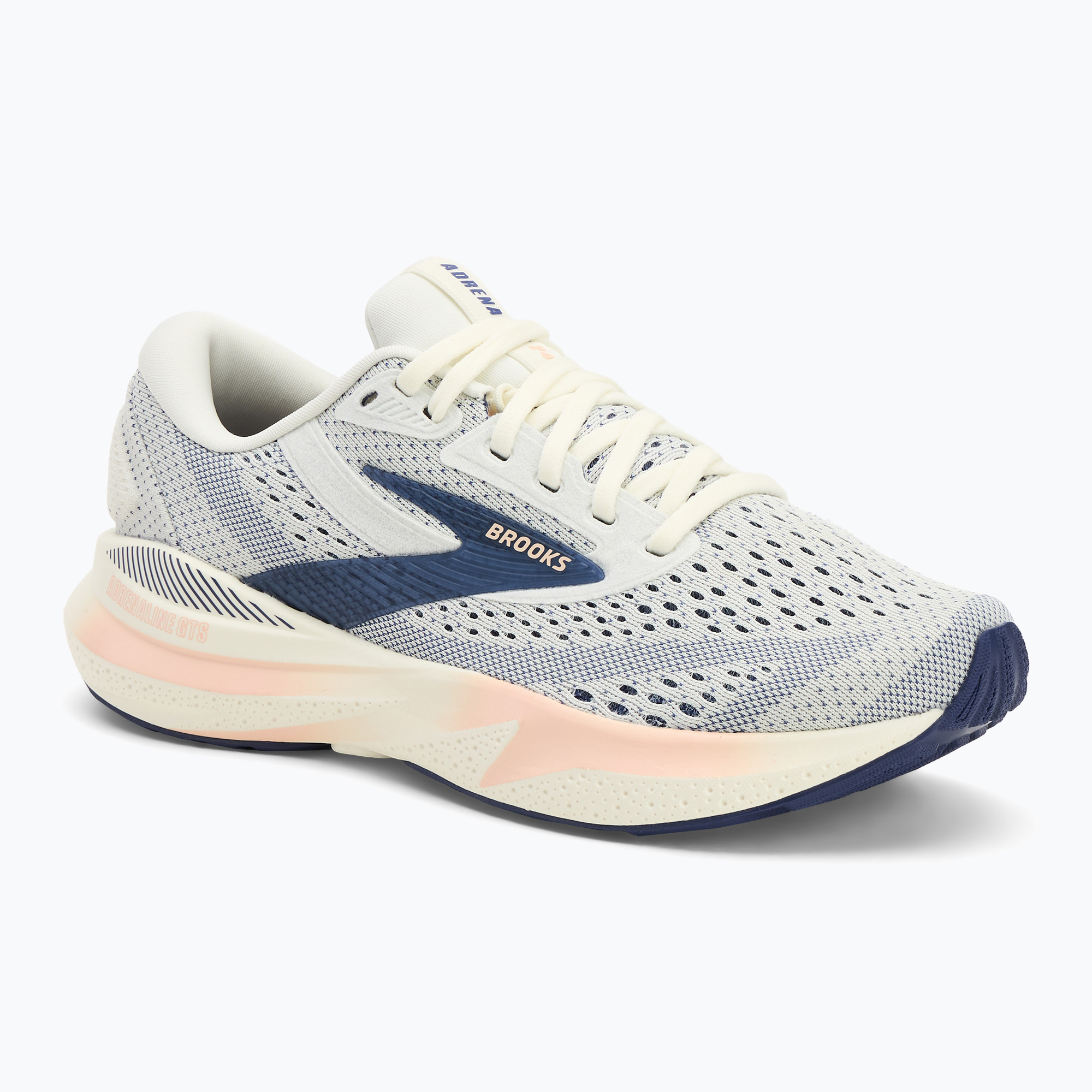 Buty do biegania damskie Brooks Adrenaline GTS 24 grey/blue ribbon/peach 