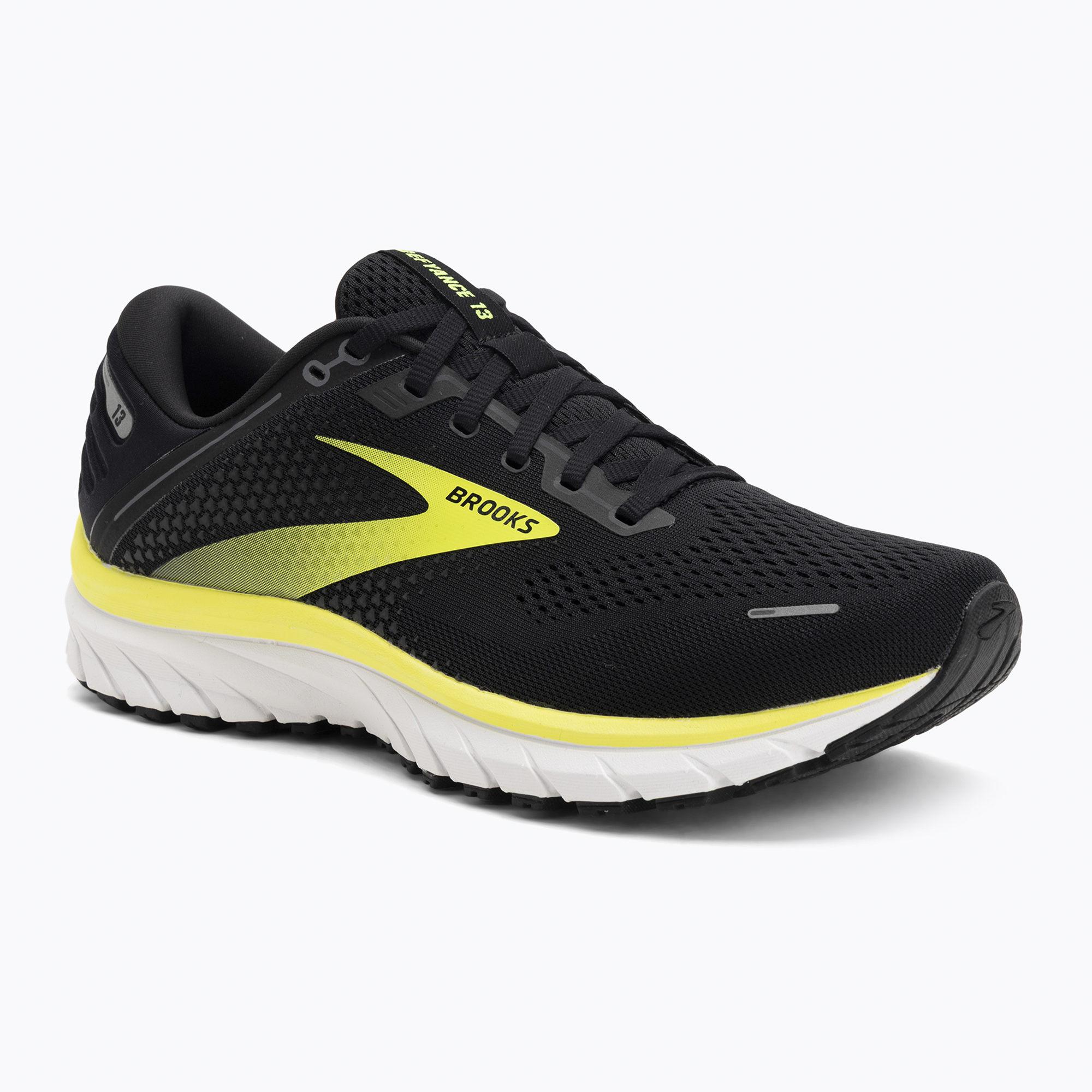 Buty do biegania męskie Brooks Defyance 13 black/yellow/white 