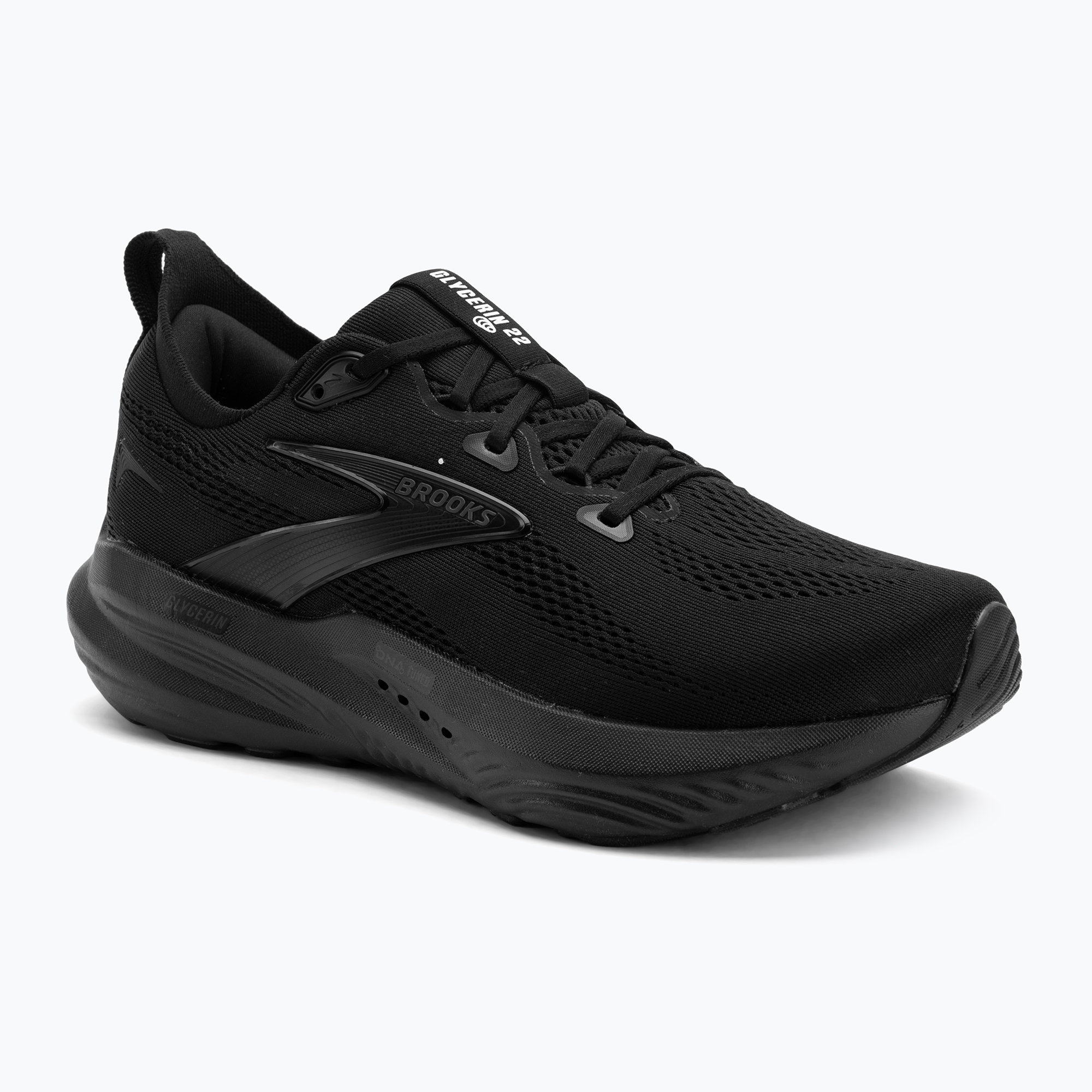 Buty do biegania męskie Brooks Glycerin 22 wide fit black/black/ebony 