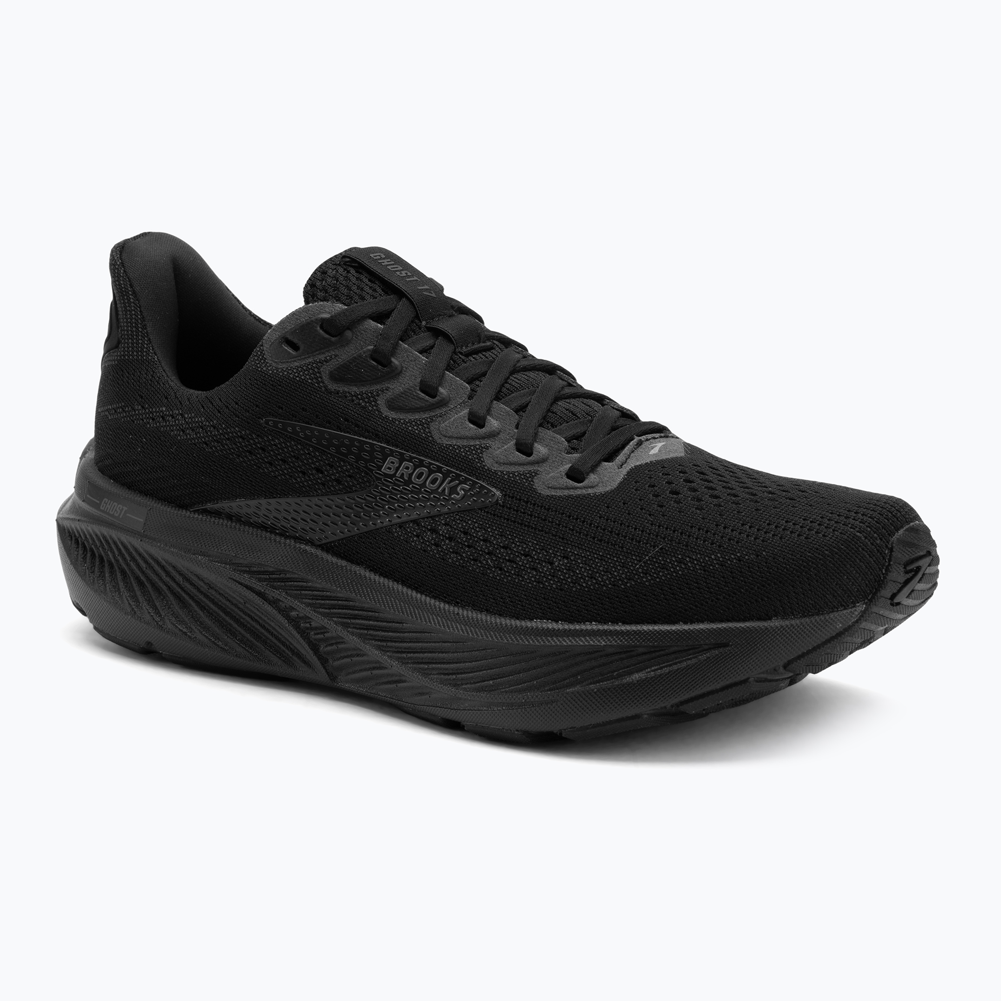 Buty do biegania męskie Brooks Ghost 17 black/black/ebony 