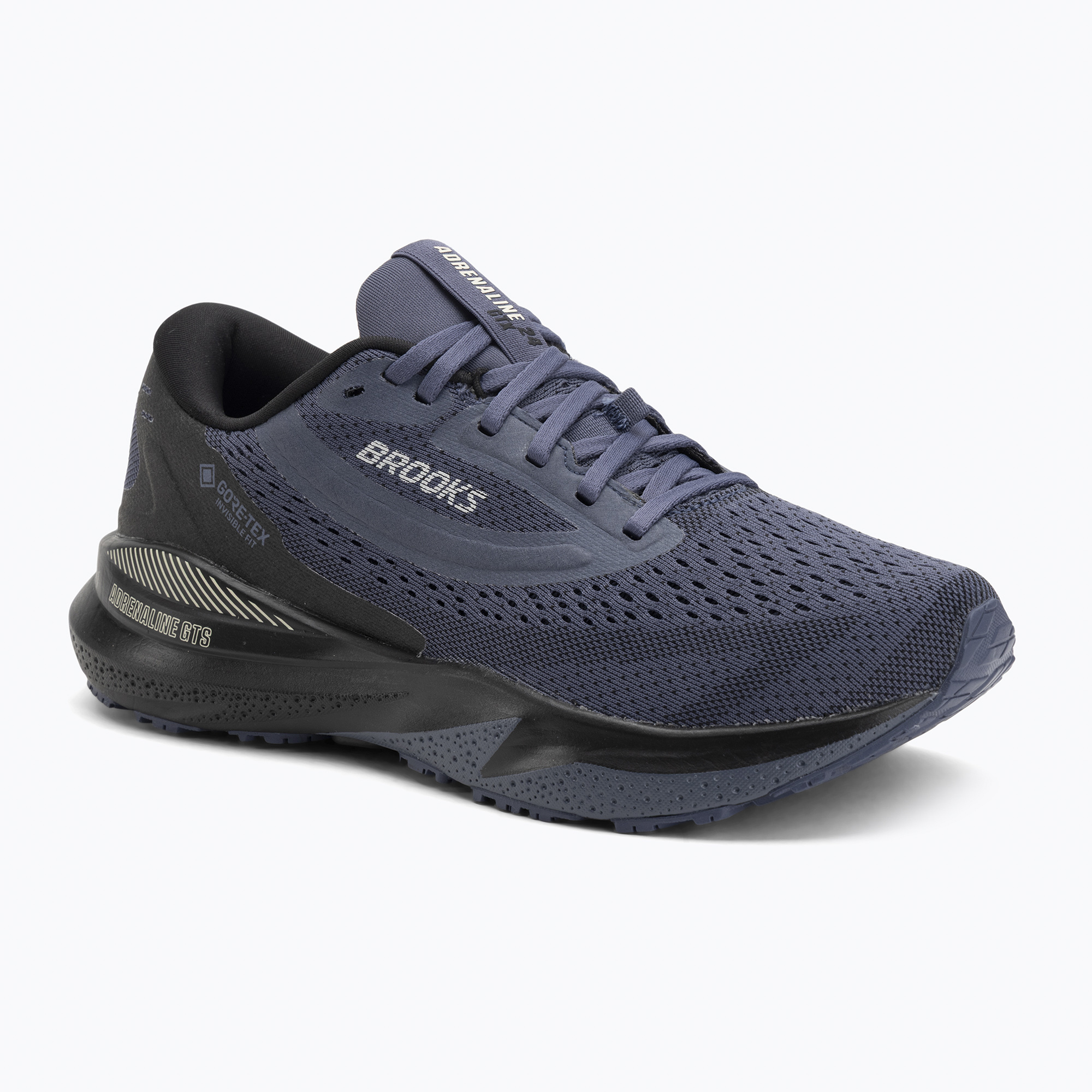 Buty do biegania damskie Brooks Adrenaline GTS 24 GTX black/nighthadow/coconut 