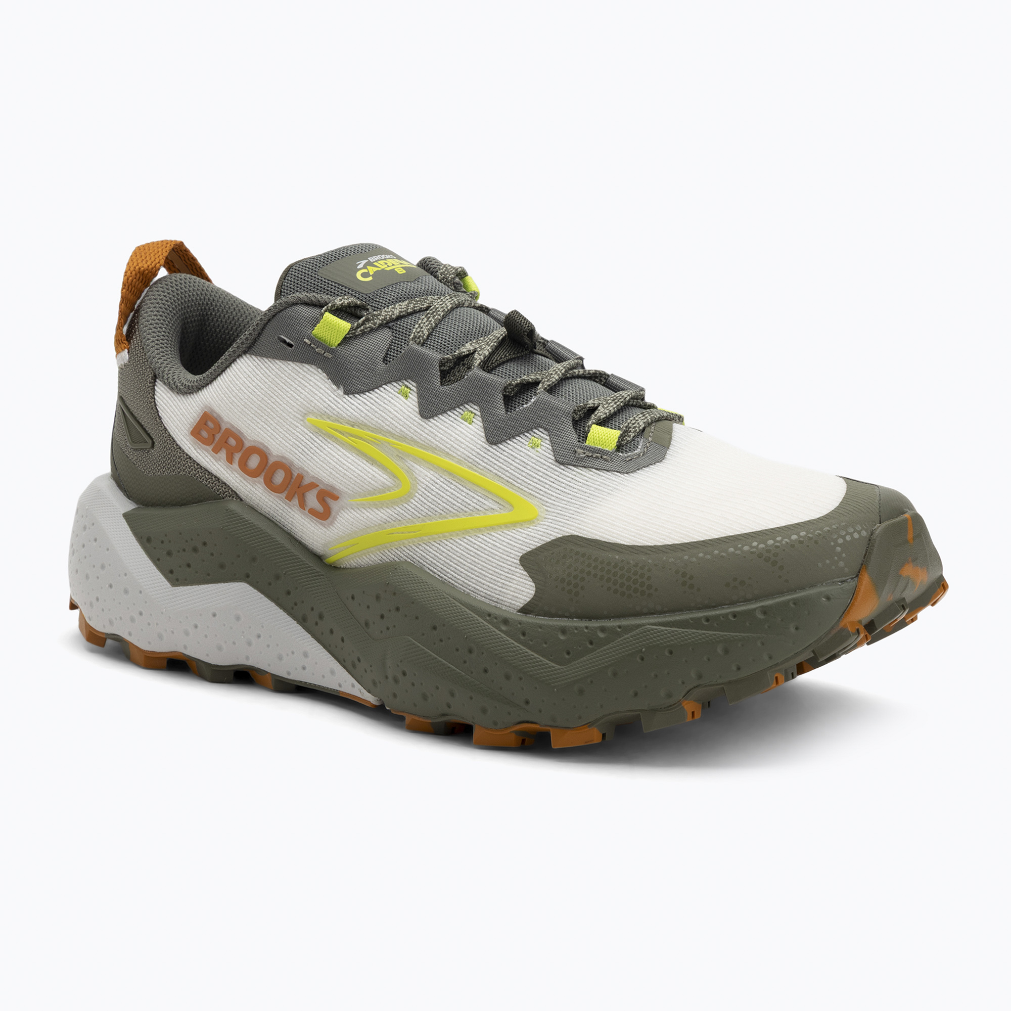 Buty do biegania męskie Brooks Caldera 8 dusty olive/lime/oyster 
