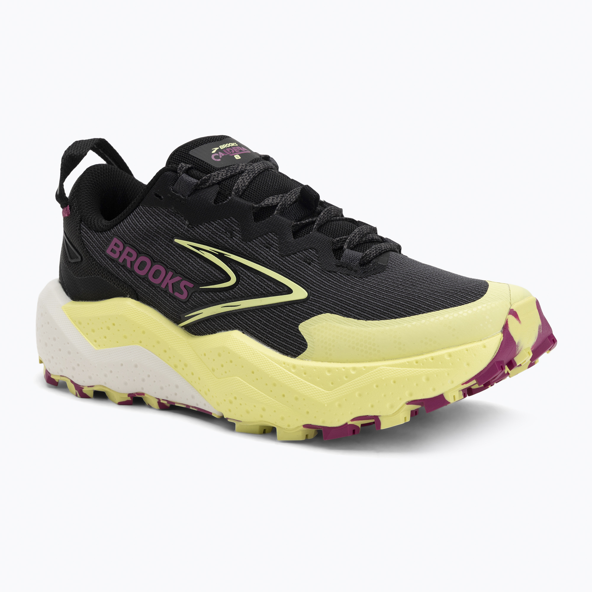 Buty do biegania damskie Brooks Caldera 8 grey/black/lime 