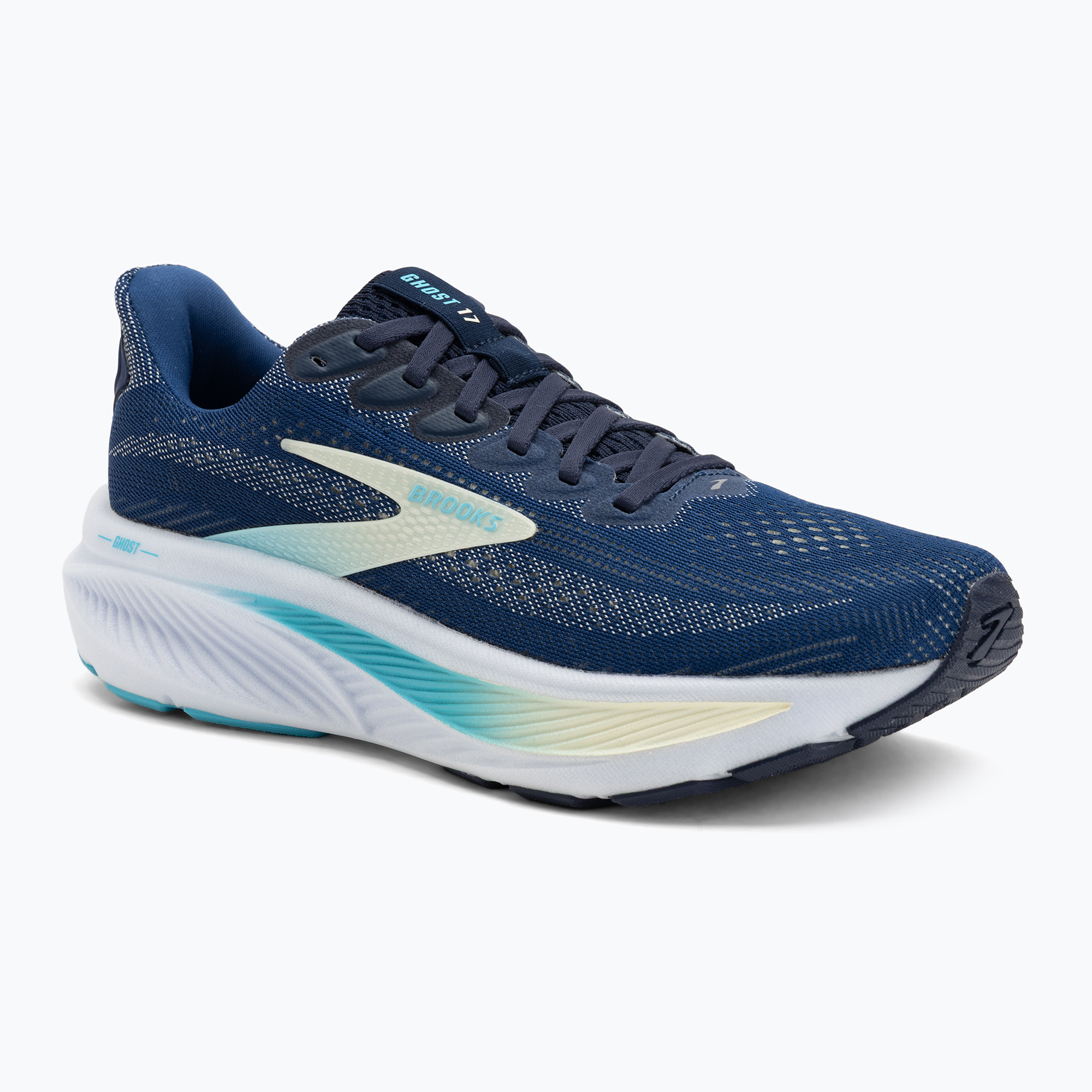 Buty do biegania damskie Brooks Ghost 17 navy/green/turquoise 