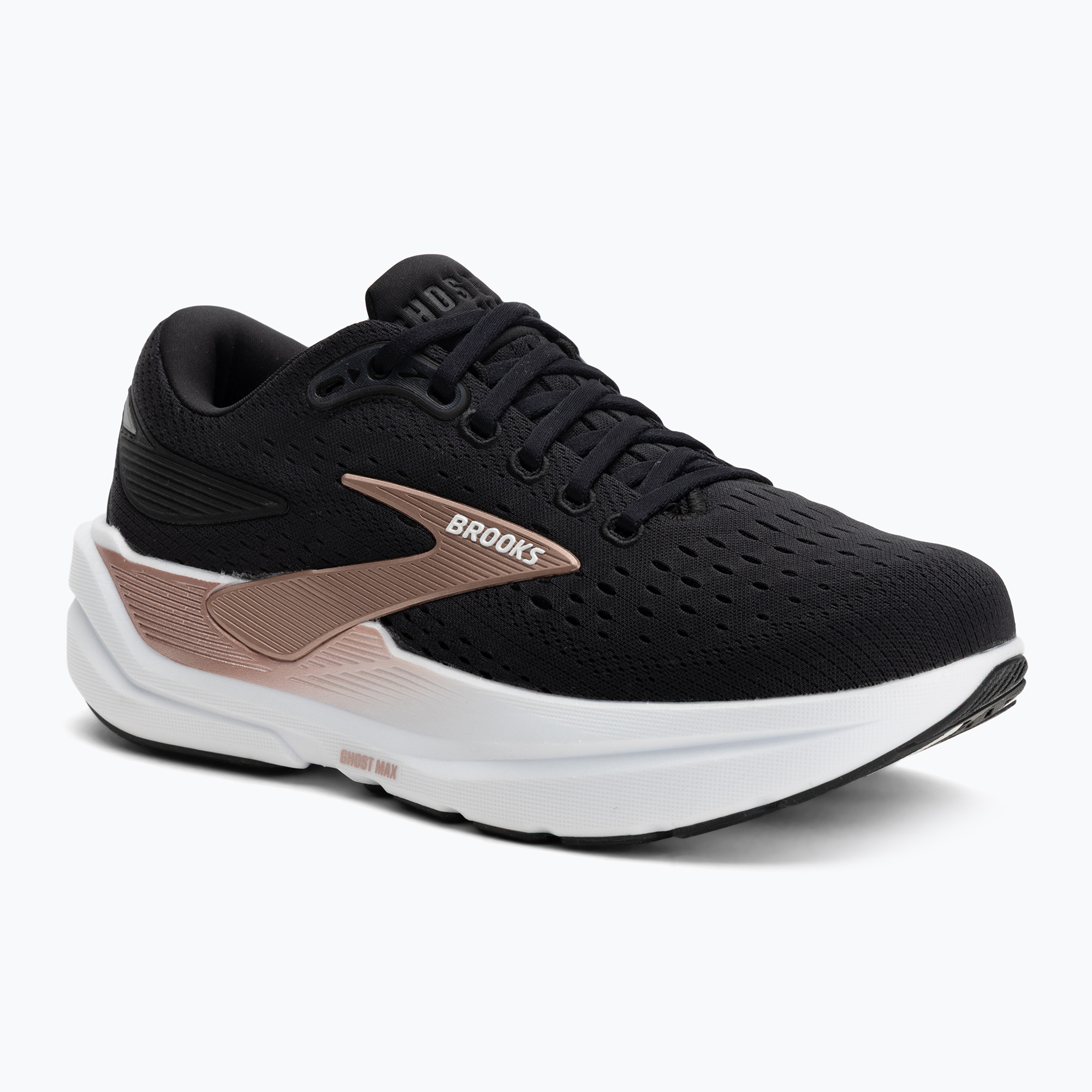 Buty do biegania damskie Brooks Ghost Max 3 black/black/rose gold 1204571D043 