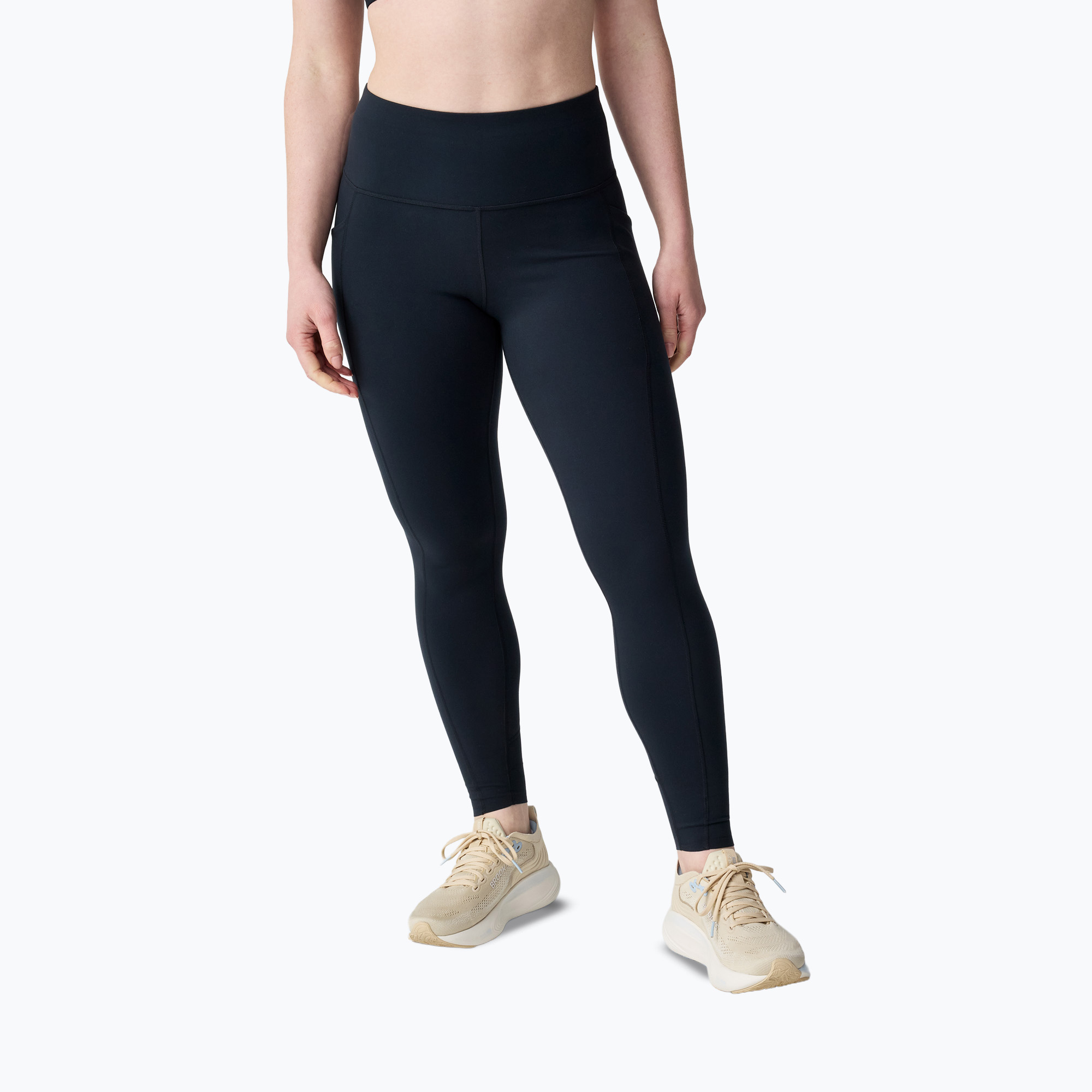 Legginsy do biegania damskie Brooks Chaser 7/8 Tight black 