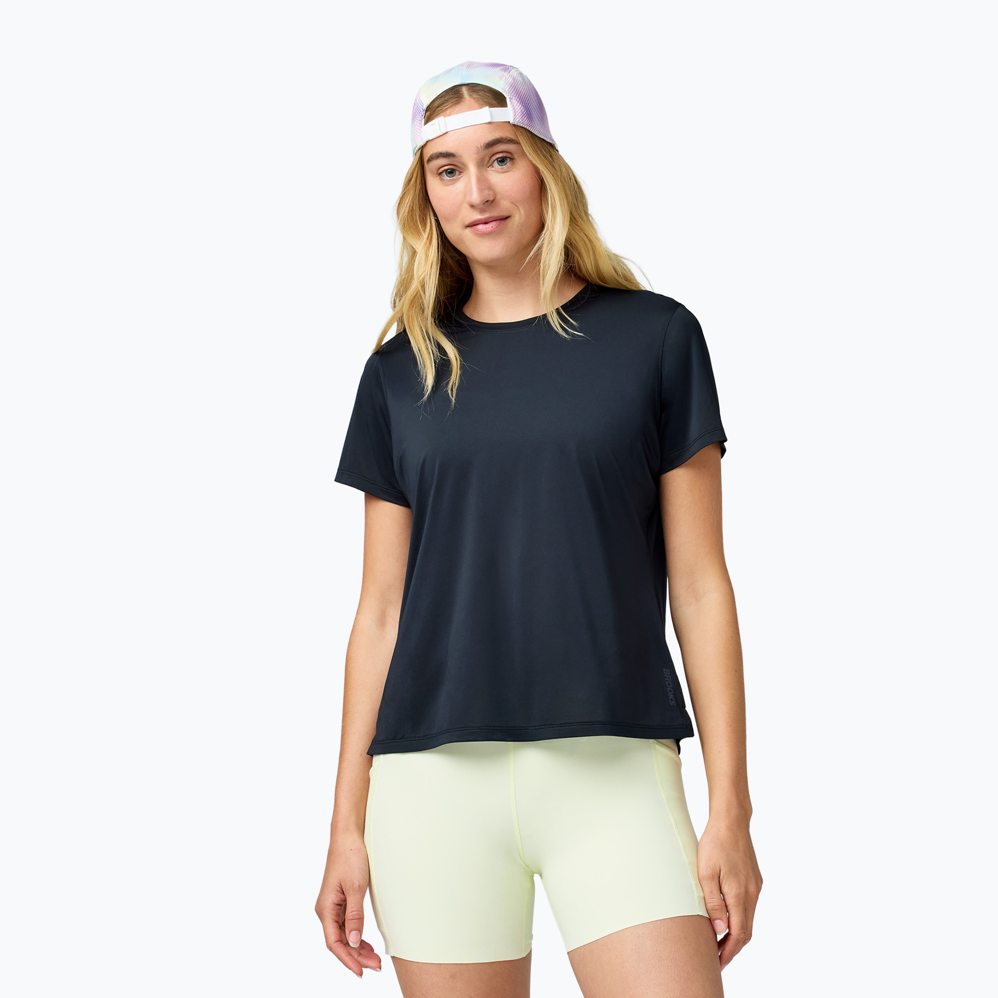 Koszulka do biegania damska Brooks Dash Short Sleeve black 