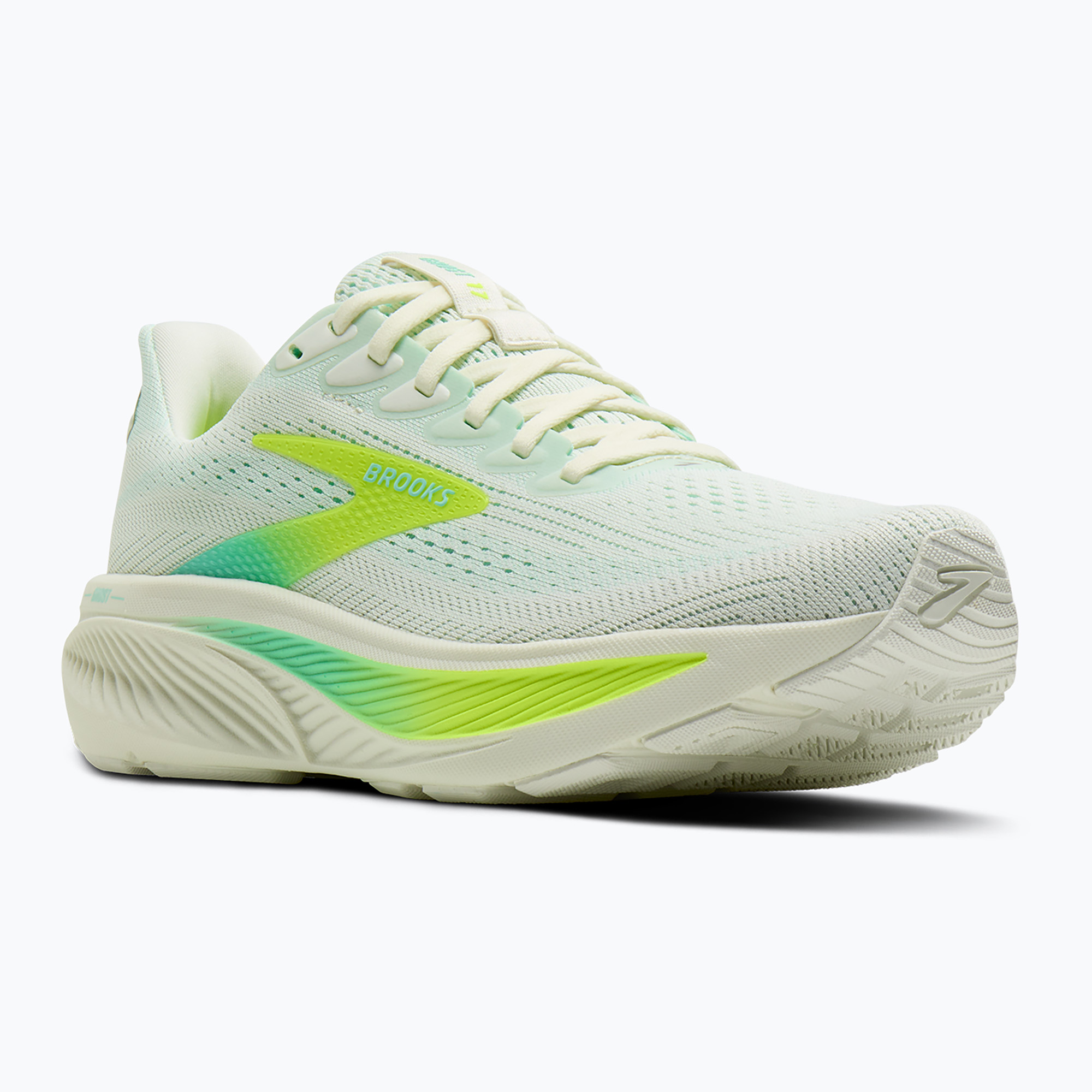 Buty do biegania damskie Brooks Ghost 17 bluewash/nightlife/yucca 