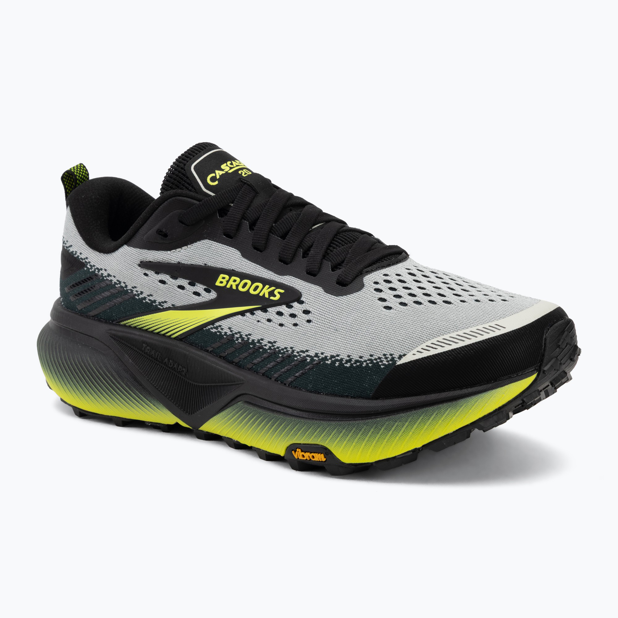 Мъжки обувки за бягане  Brooks Cascadia 20 grey/black/nightlife