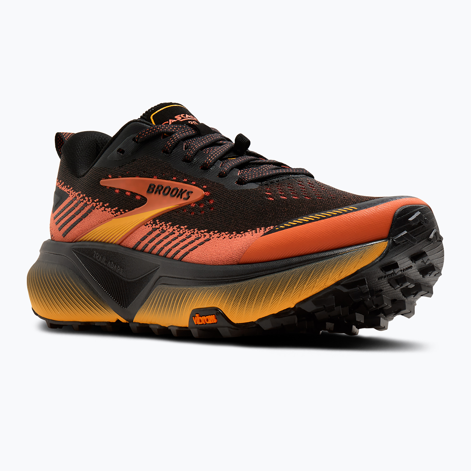 Мъжки обувки за бягане  Brooks Cascadia 20 black/tigerlily/orange