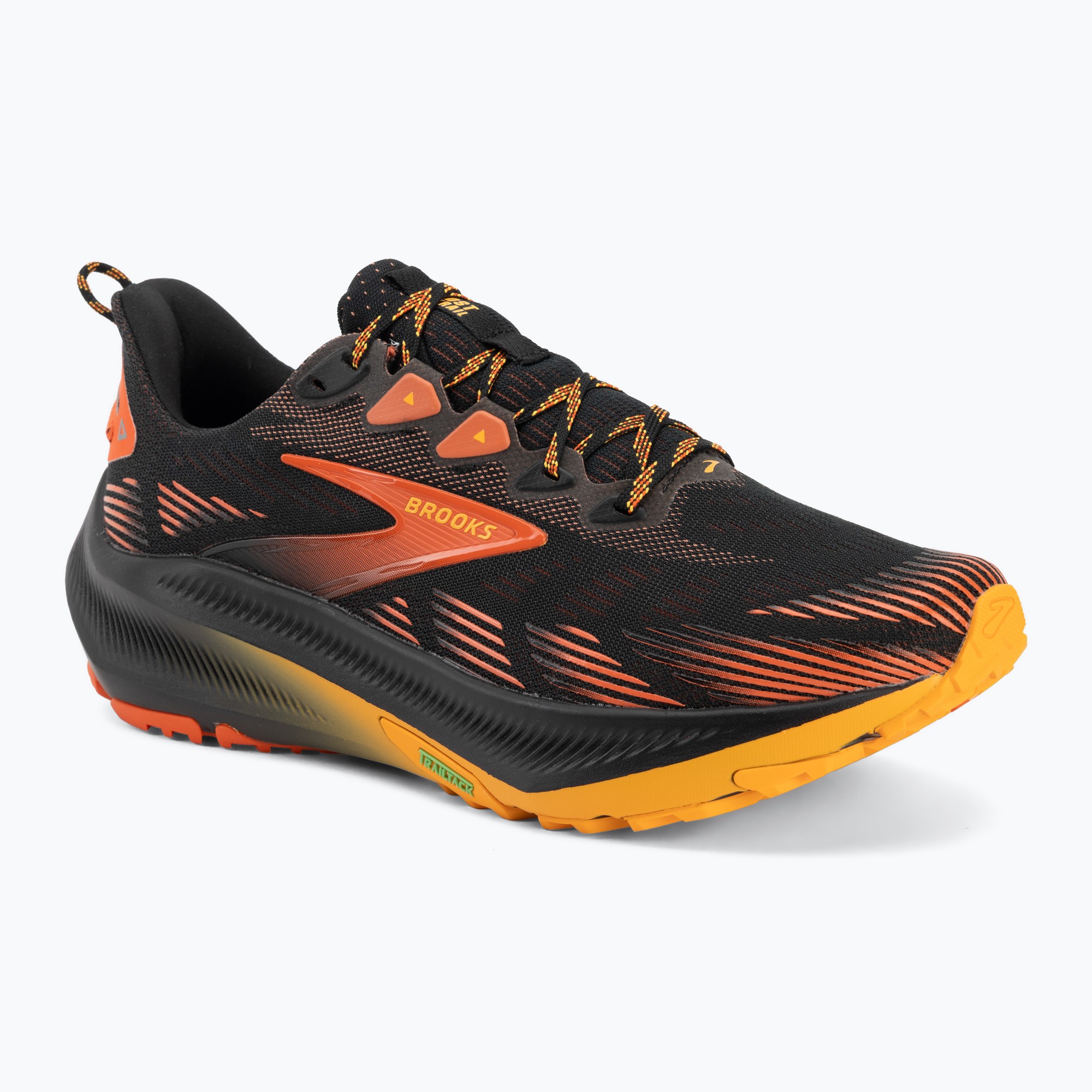 Buty do biegania męskie Brooks Ghost Trail black/red/orange 