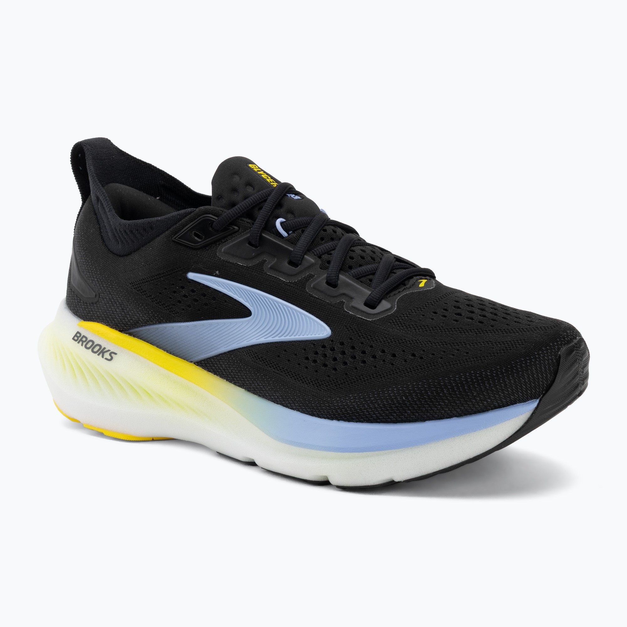 Buty do biegania męskie Brooks Glycerin 23 black/cyber yellow/nightlife 