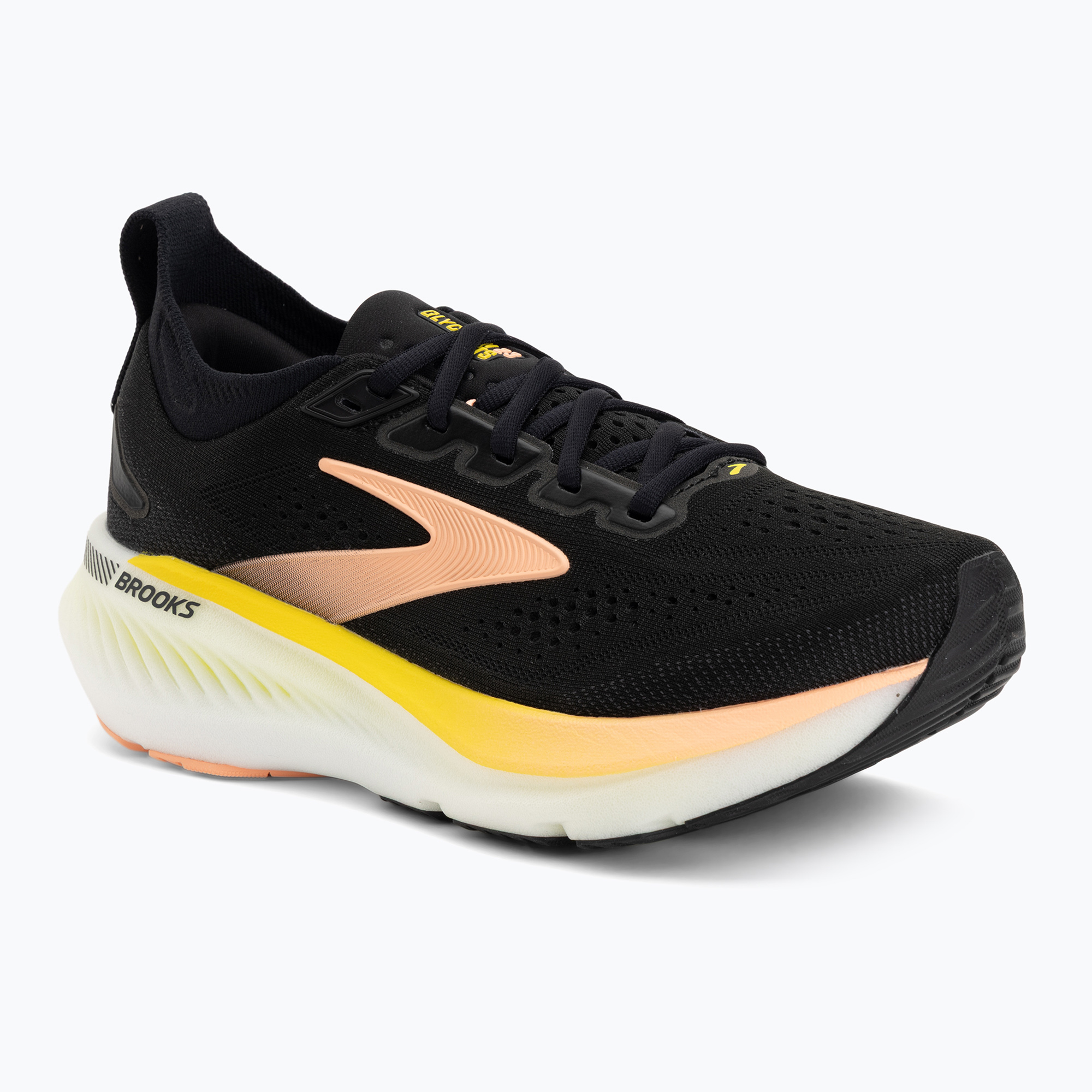 Buty do biegania damskie Brooks Glycerin GTS 23 black/peach/nightlife
