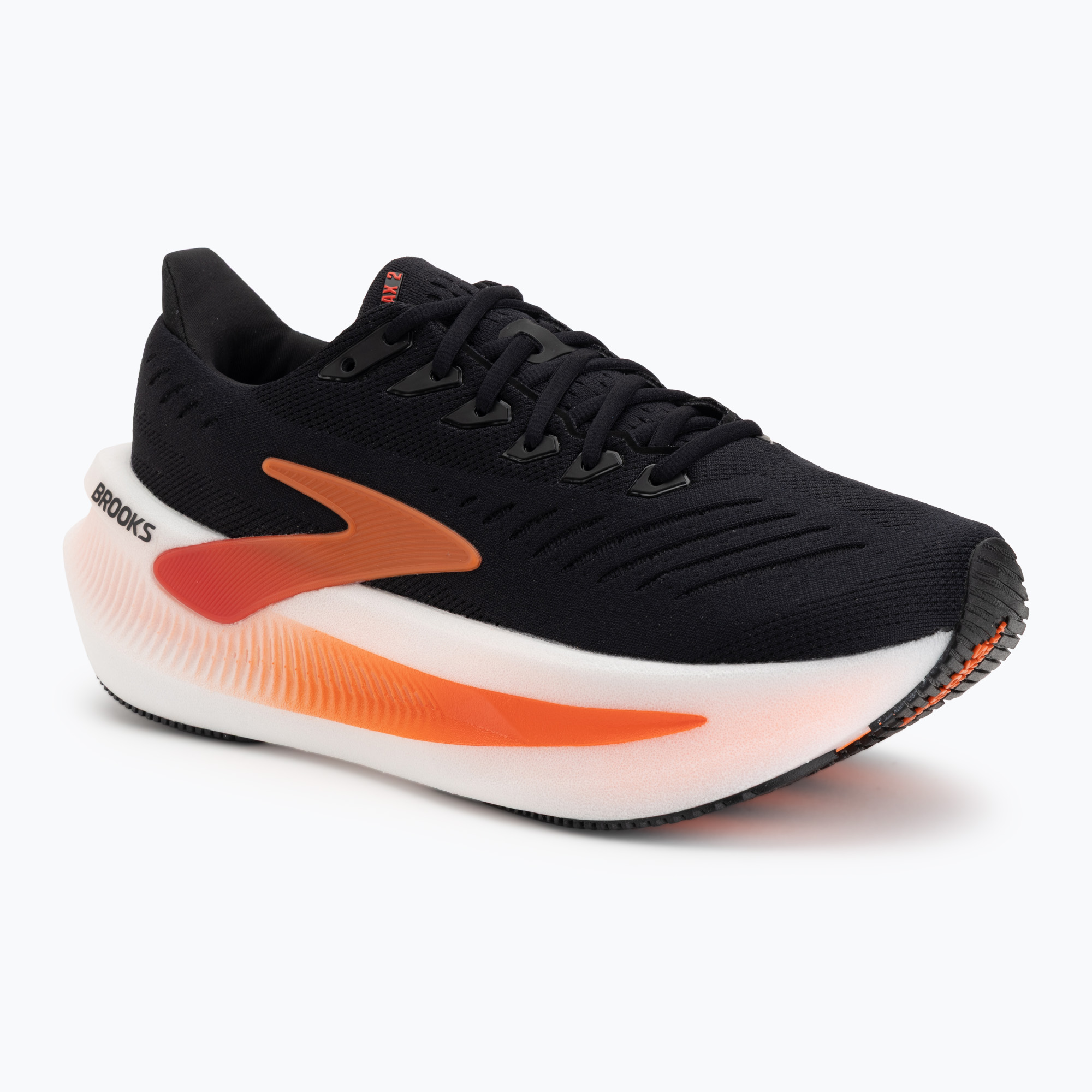 Buty do biegania męskie Brooks Glycerin Max 2 black/tigerlilly/orange 