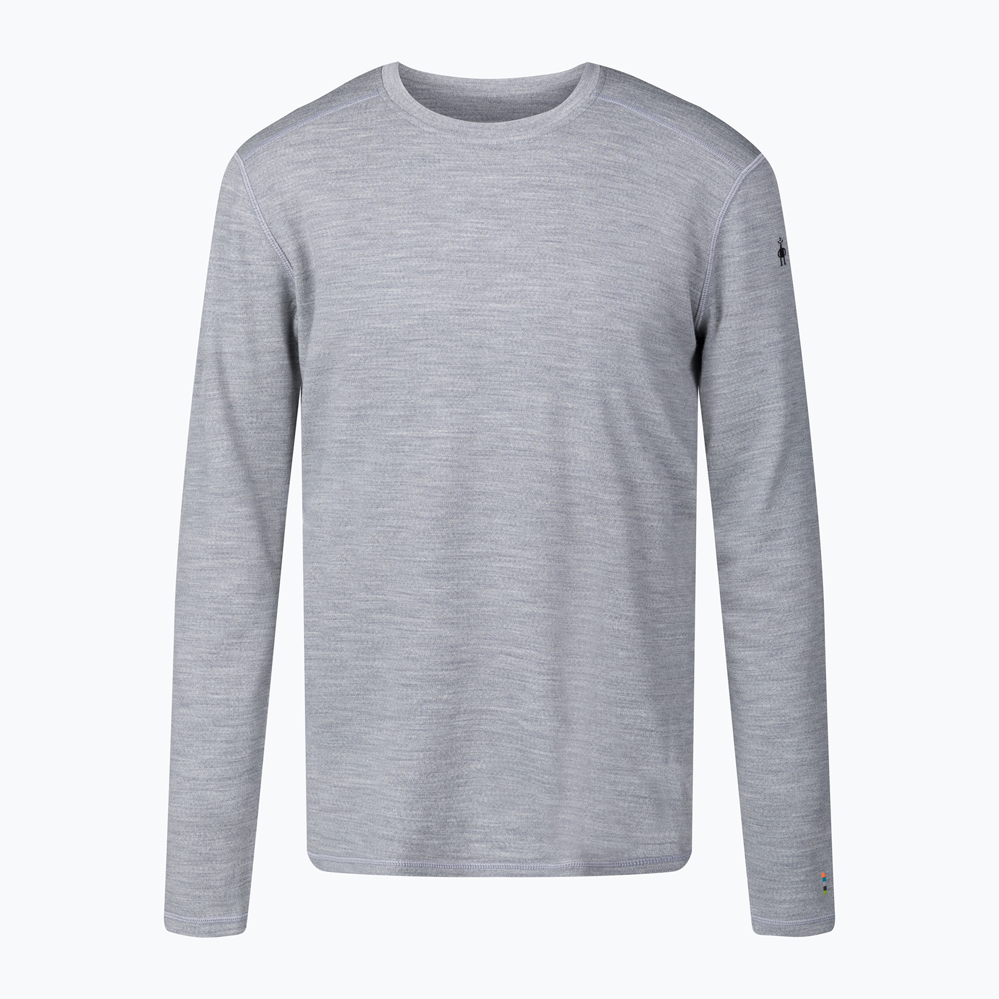Pánske termo tričko Smartwool Merino 250 Baselayer Crew Boxed šedá 16350