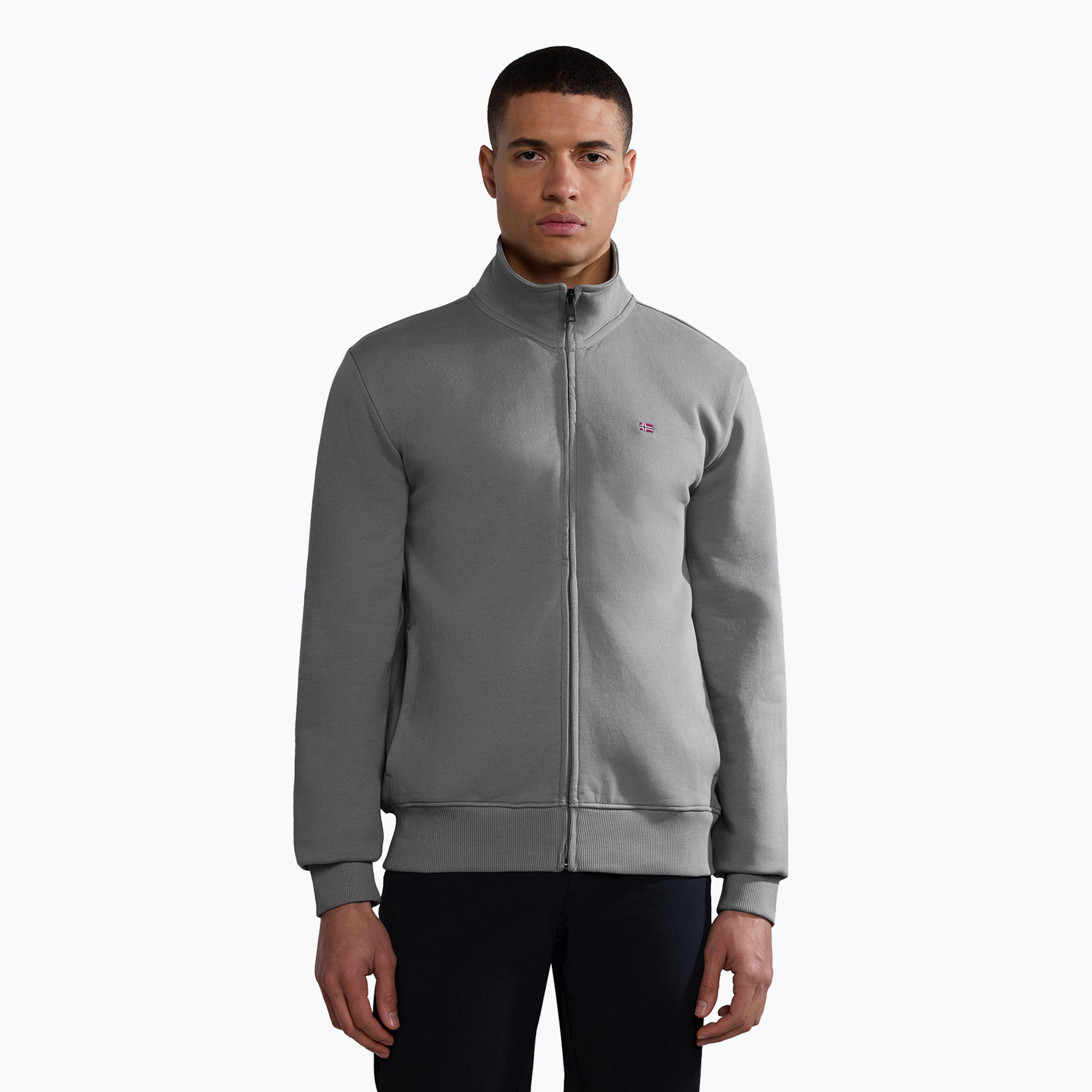 Bluza męska Napapijri Balis Fz Sum grey owl 
