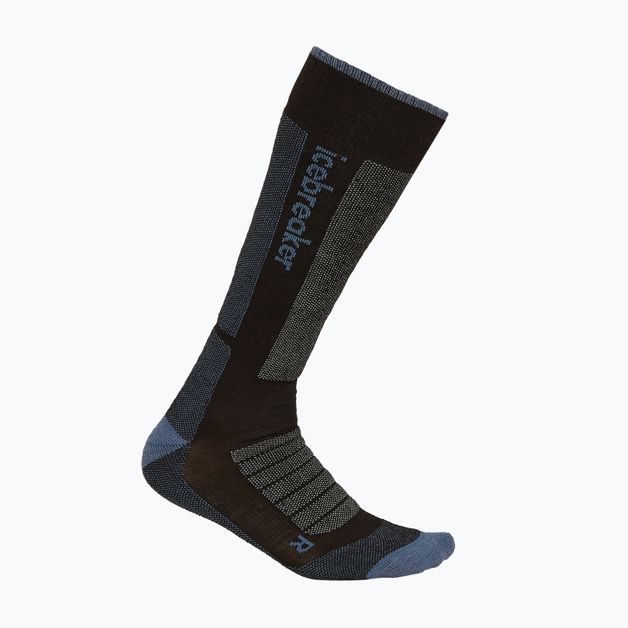 Șosete de schi pentru femei icebreaker Merino Ski  Ultralight OTC black/dawn/graphite
