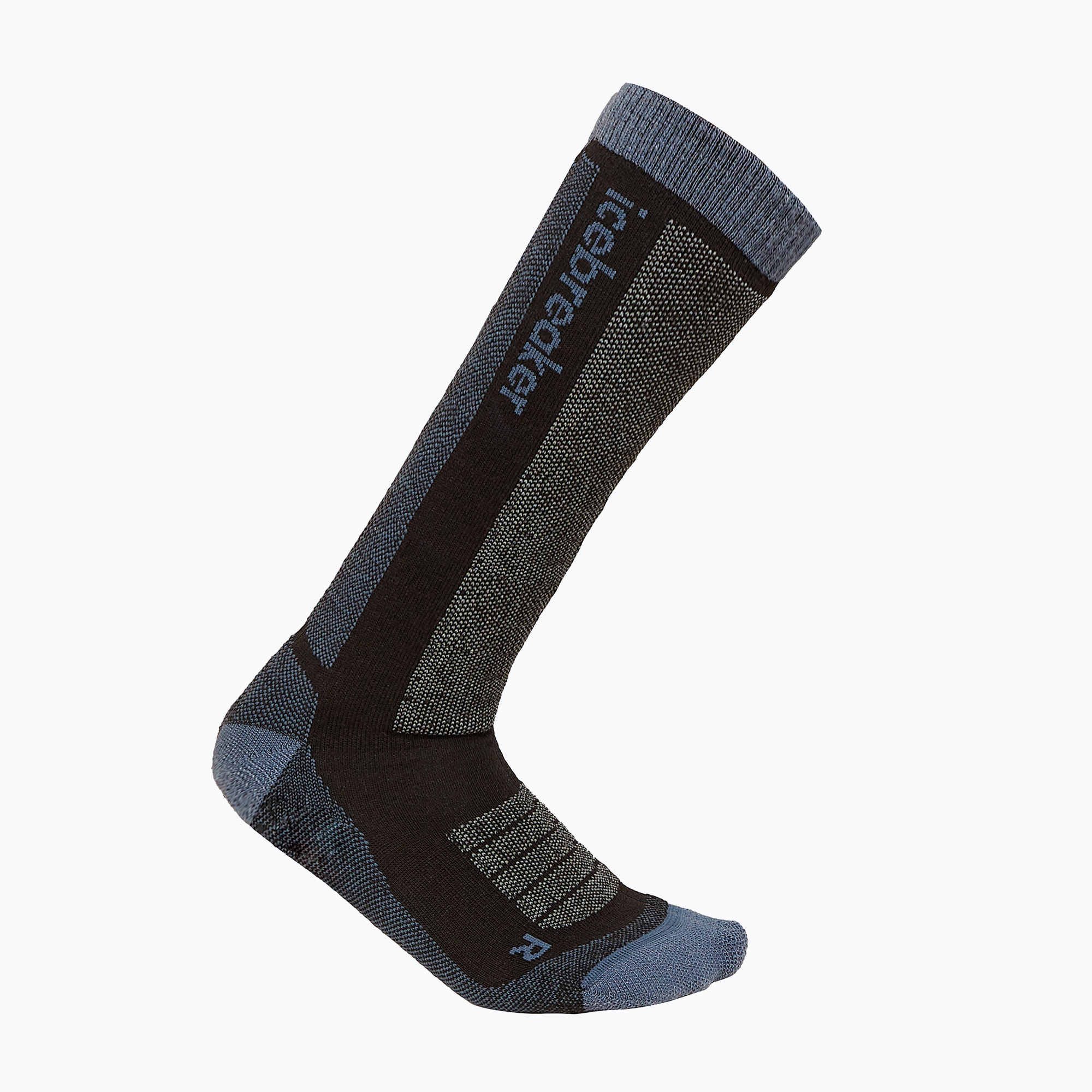 Șosete pentru copii icebreaker Merino Blend Ski+ Medium OTC black/dawn/graphite (Merino Blend Ski+ Medium OTC IB0A574F03Q1)