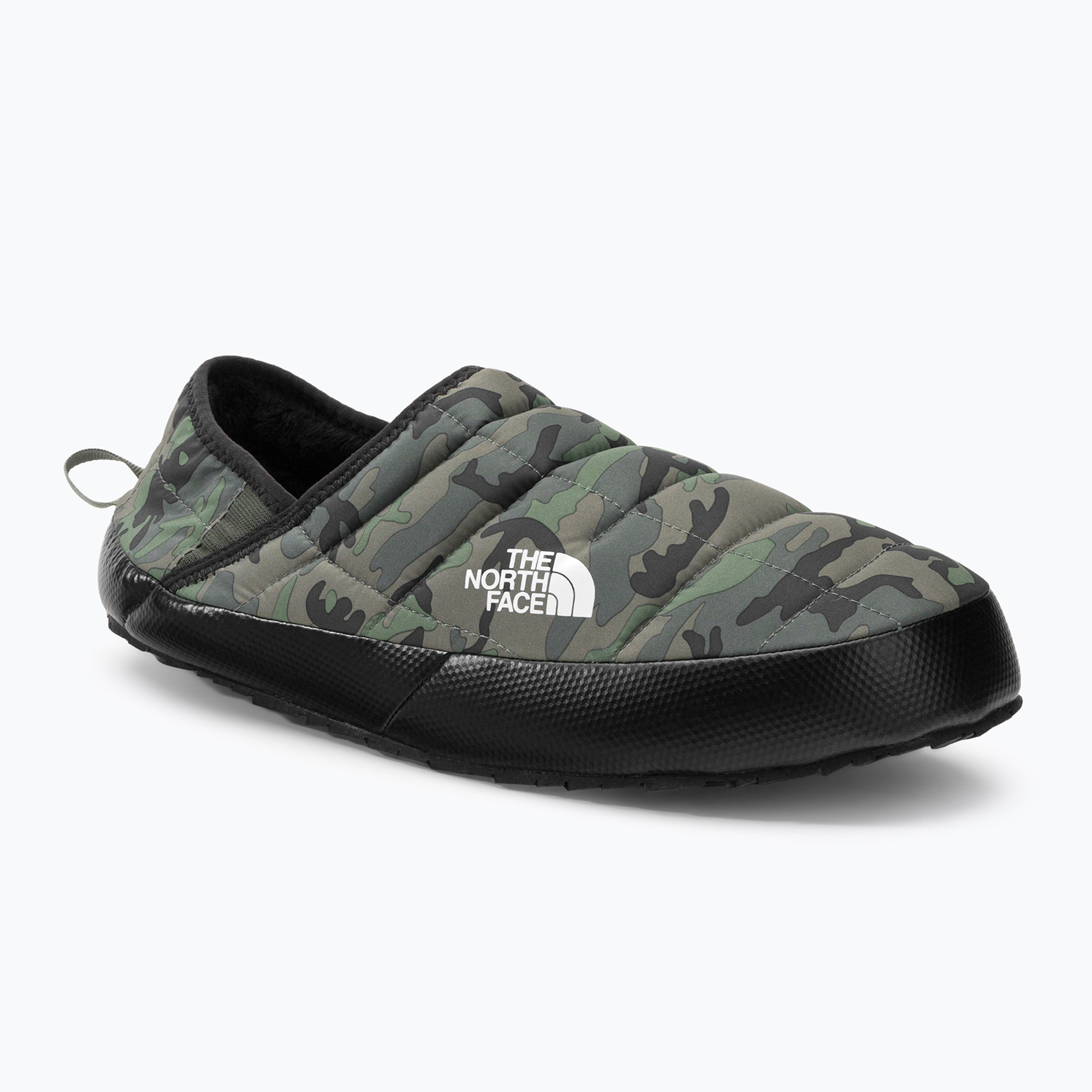 Kapcie męskie The North Face Thermoball Traction Mule V thyme brushwood camo print/thyme 