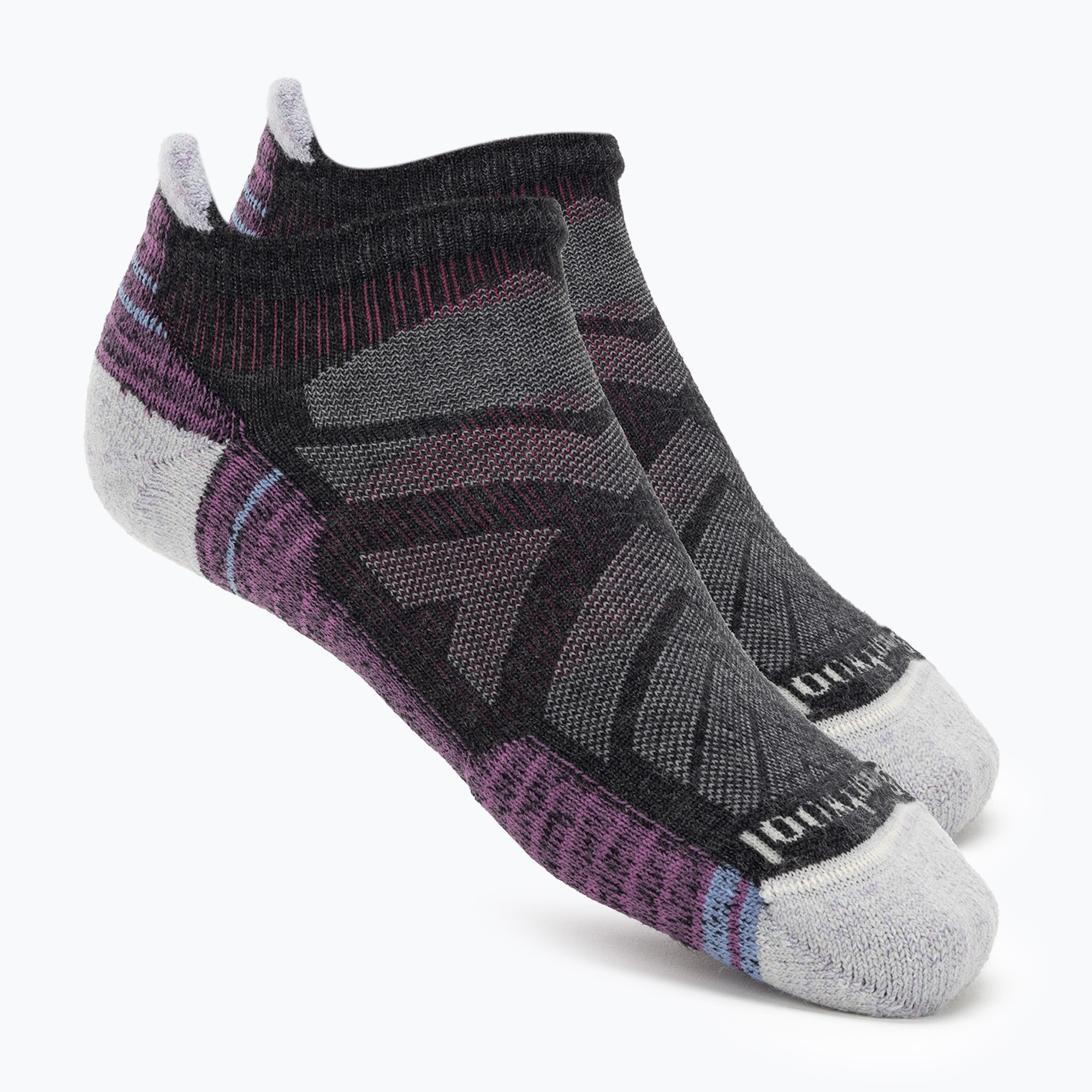 Calzini da trekking da donna Smartwool Hike Light Cushion Low Ankle, antracite (38-41 EU) (Hike Light Cushion Low Ankle 01570)