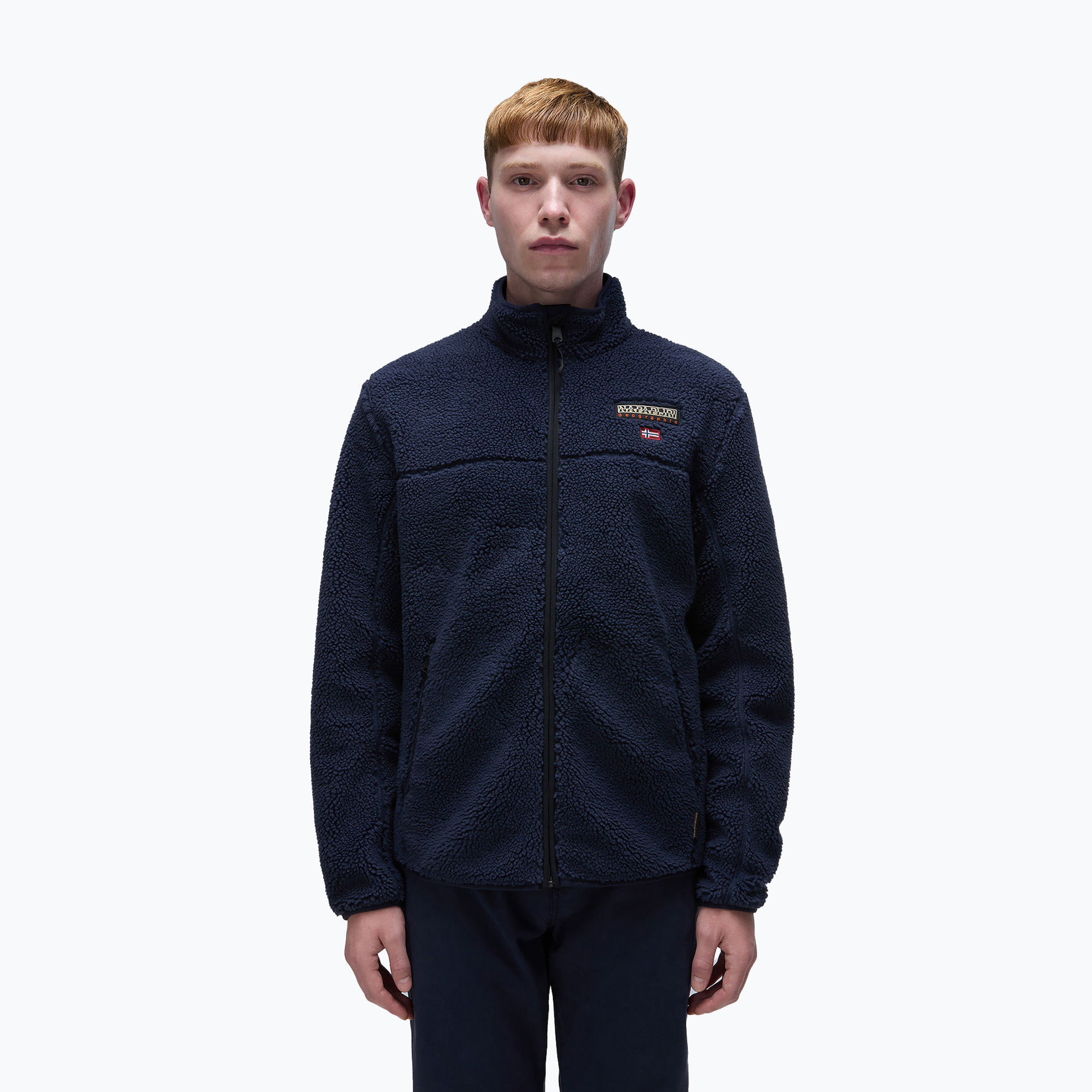 Bluza męska Napapijri T-Tynik Full Zip blu marine 