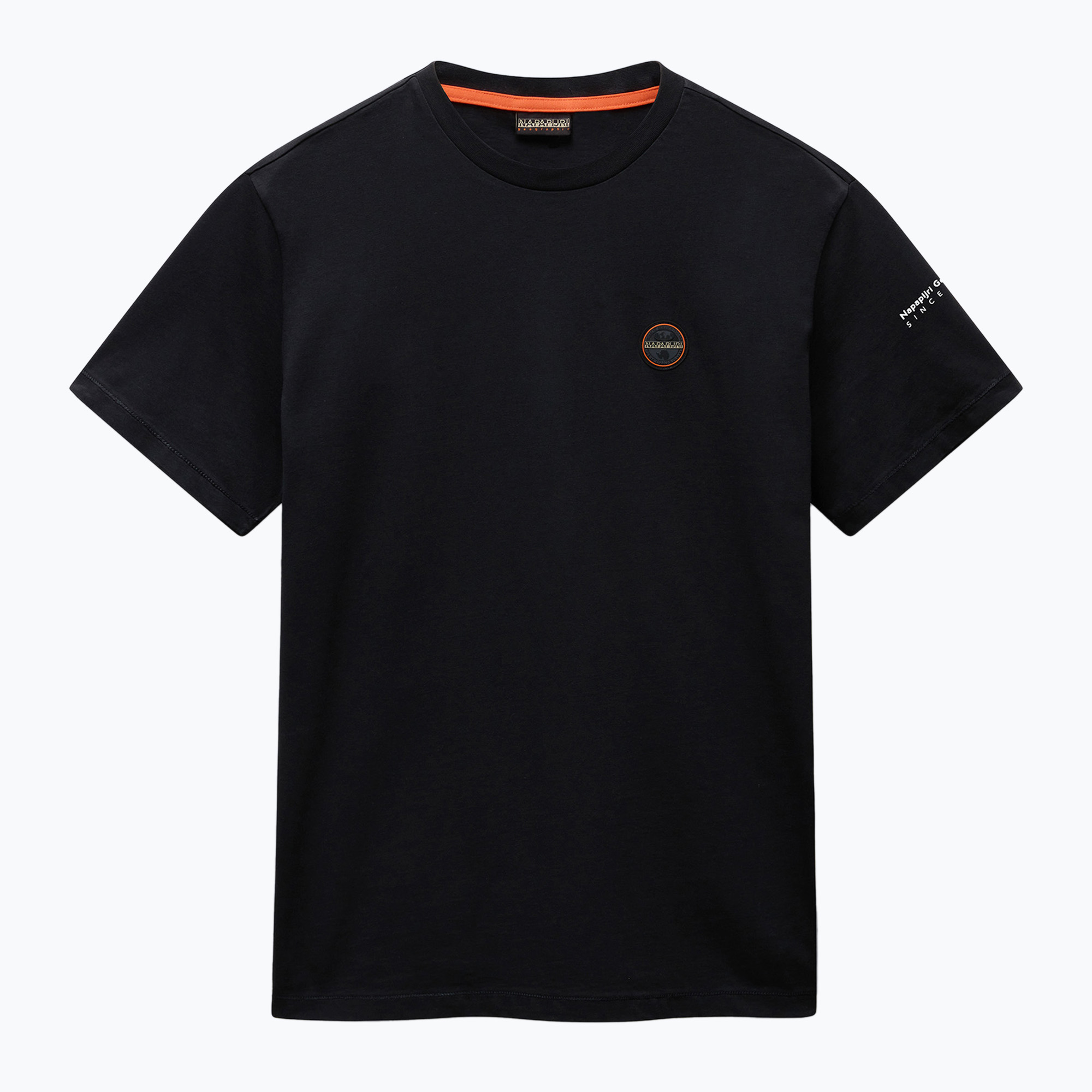 Koszulka męska Napapijri S-Badge black 041 