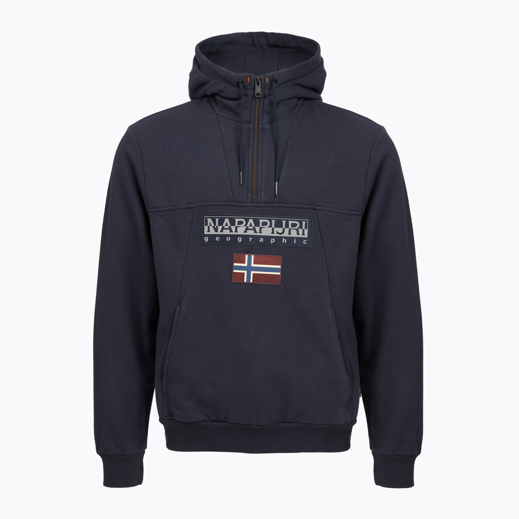 Bluza męska Napapijri Burgee Half Zip Hooded 2.0 blu marine 
