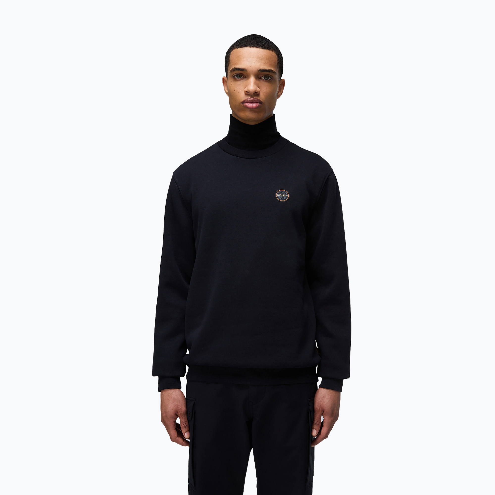 Bluza męska Napapijri B-Badge C black 041 
