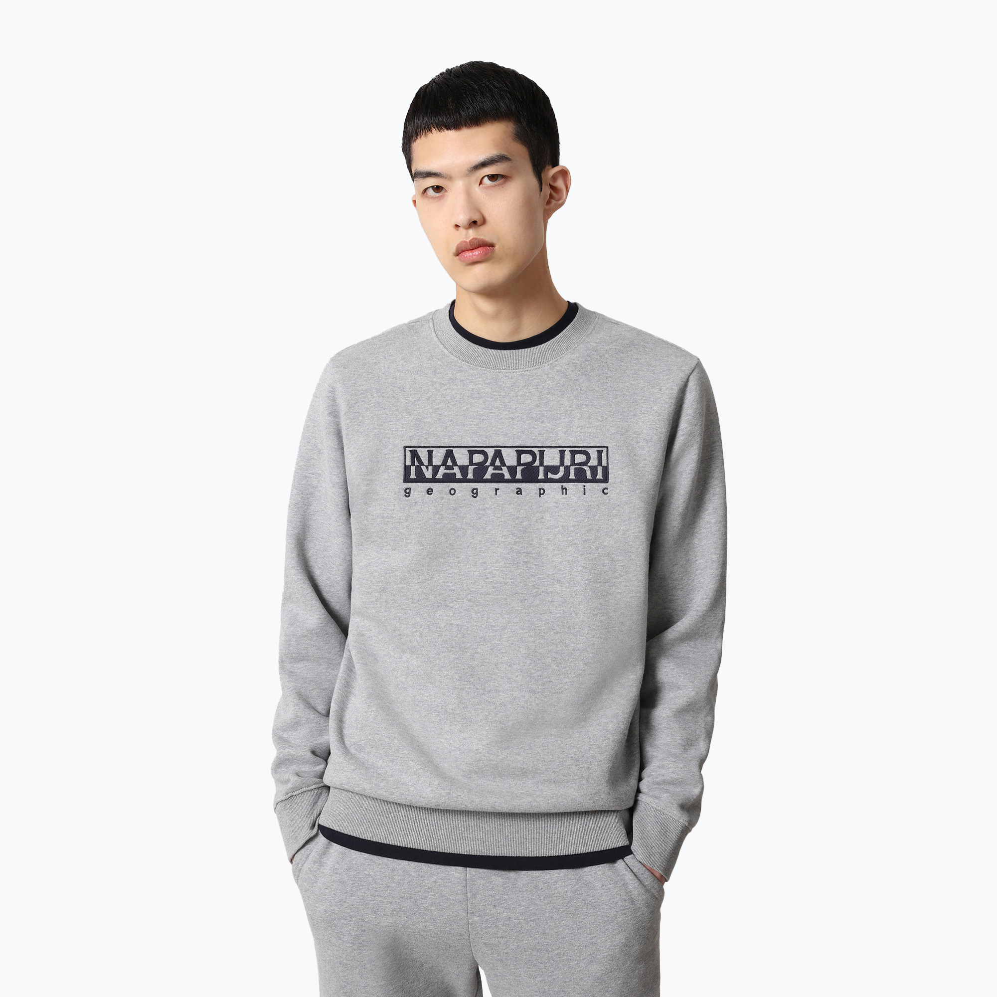 Bluza męska Napapijri NP0A4FQU gris 