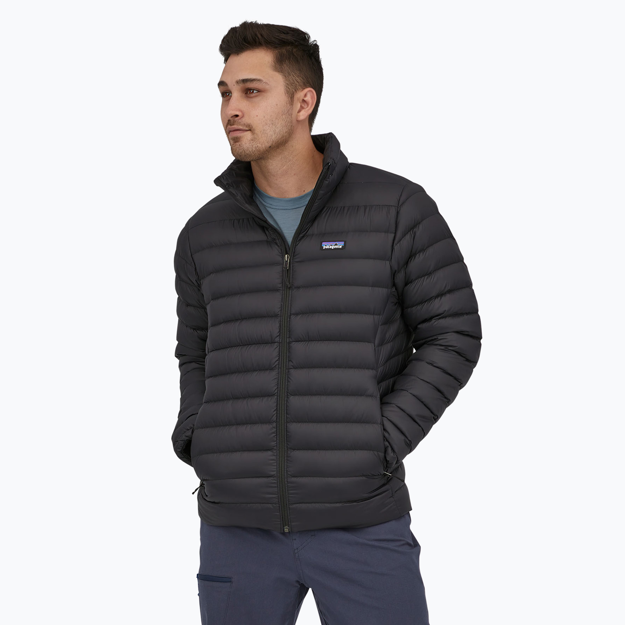 Kurtka puchowa męska Patagonia Down Sweater black 