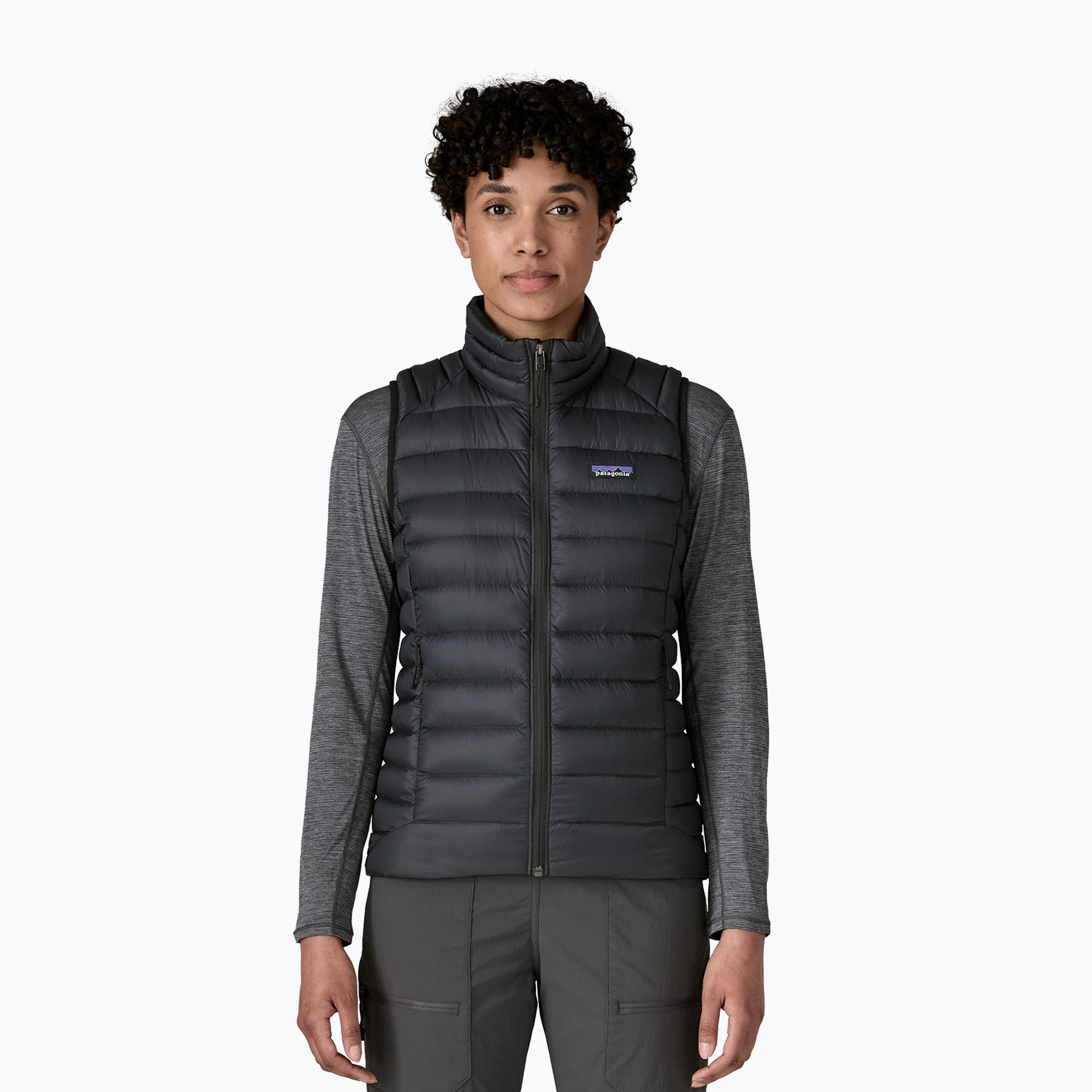 Bezrękawnik damski Patagonia Down Sweater black 