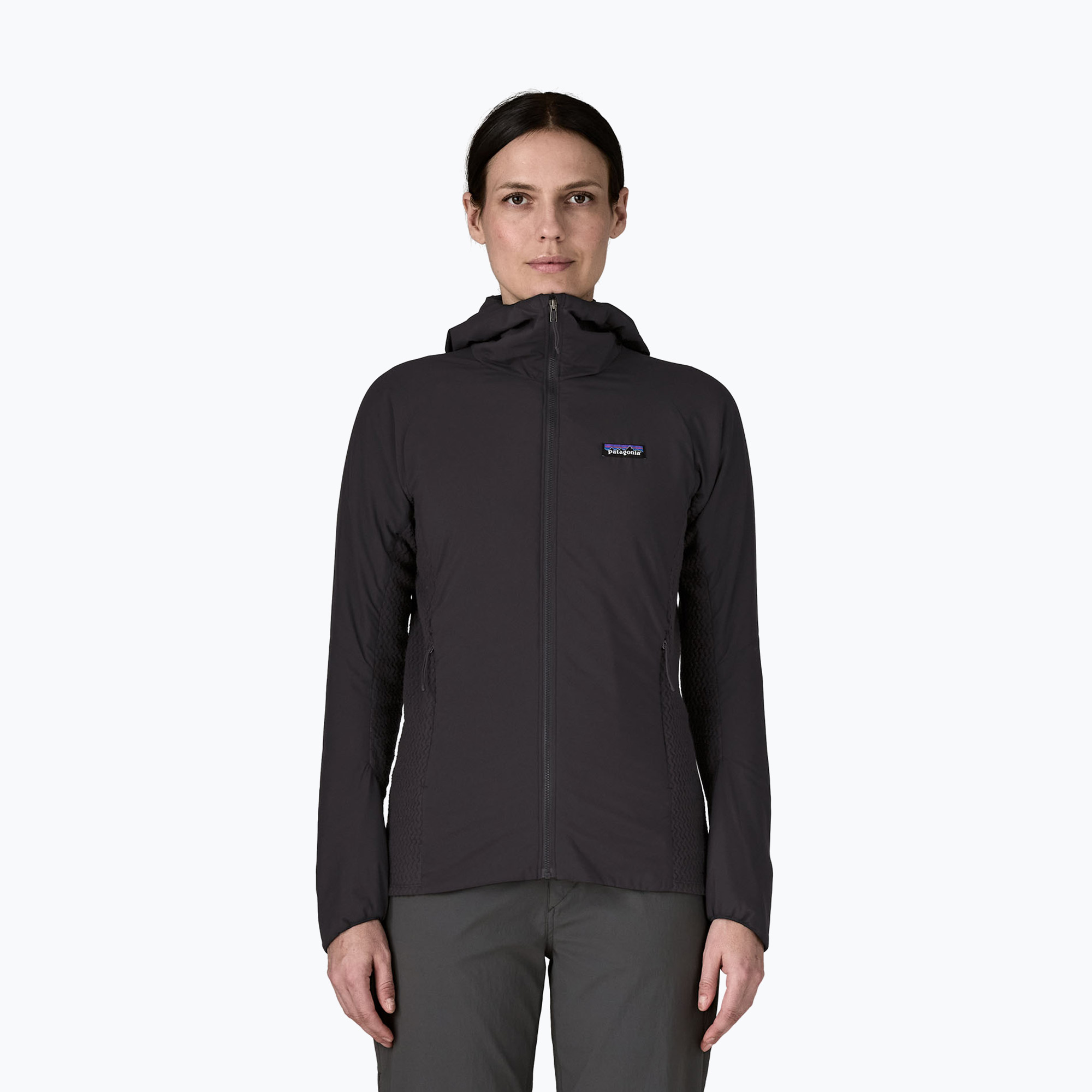 Kurtka hybrydowa damska Patagonia Nano-Air Light Hybrid Hoody black 